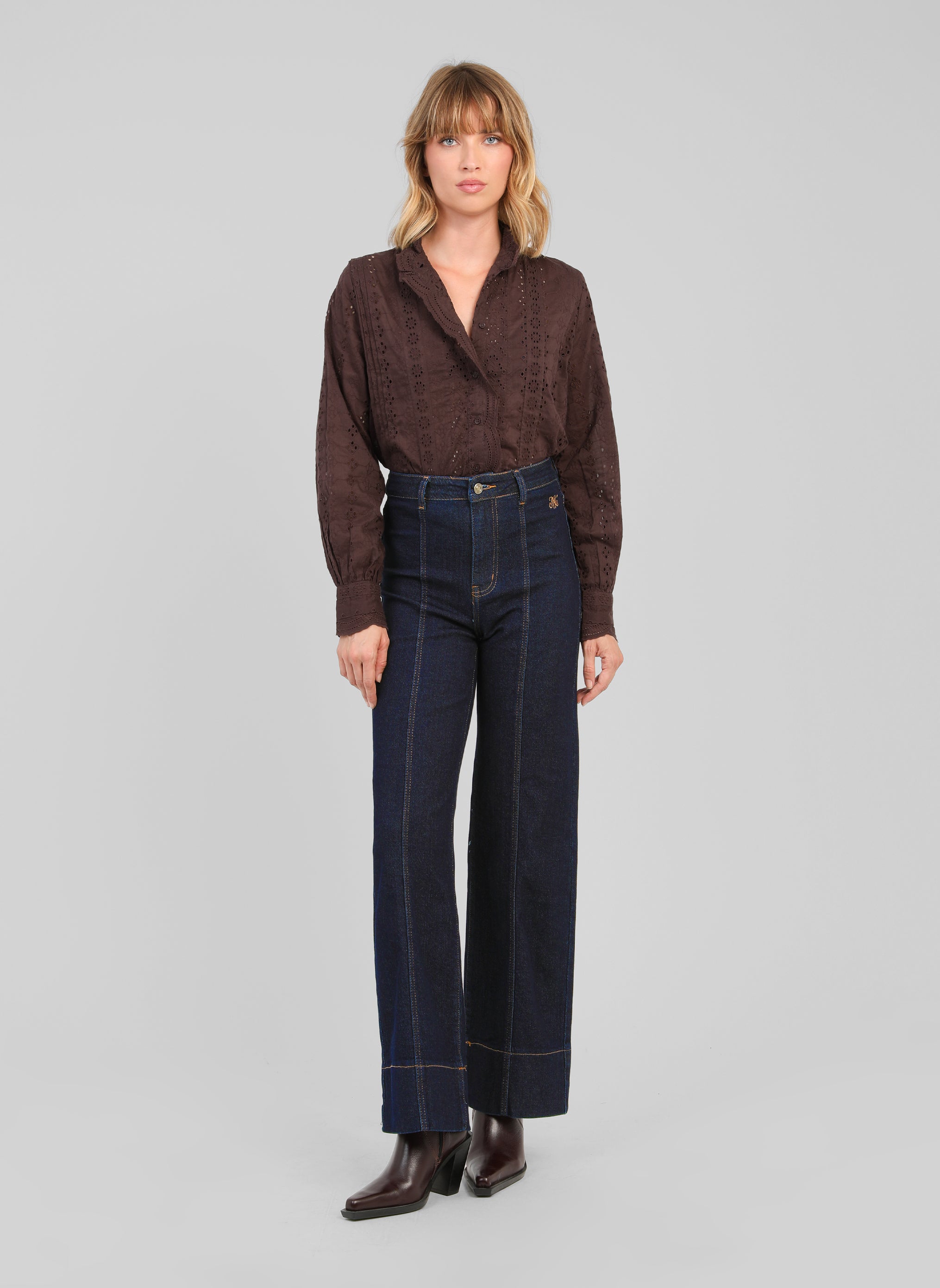 CHEMISE SADINELO moka