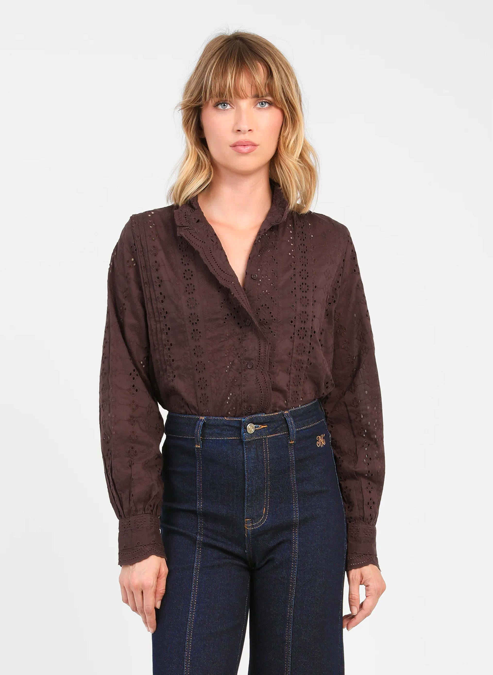 CHEMISE SADINELO moka