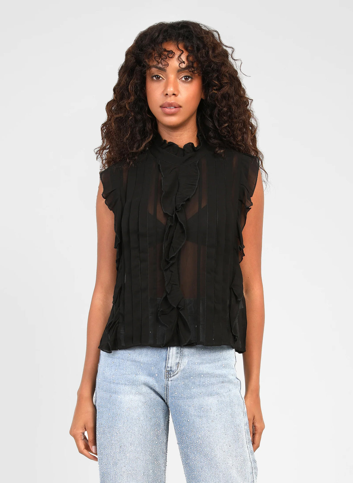 TOP SAHANIE, black