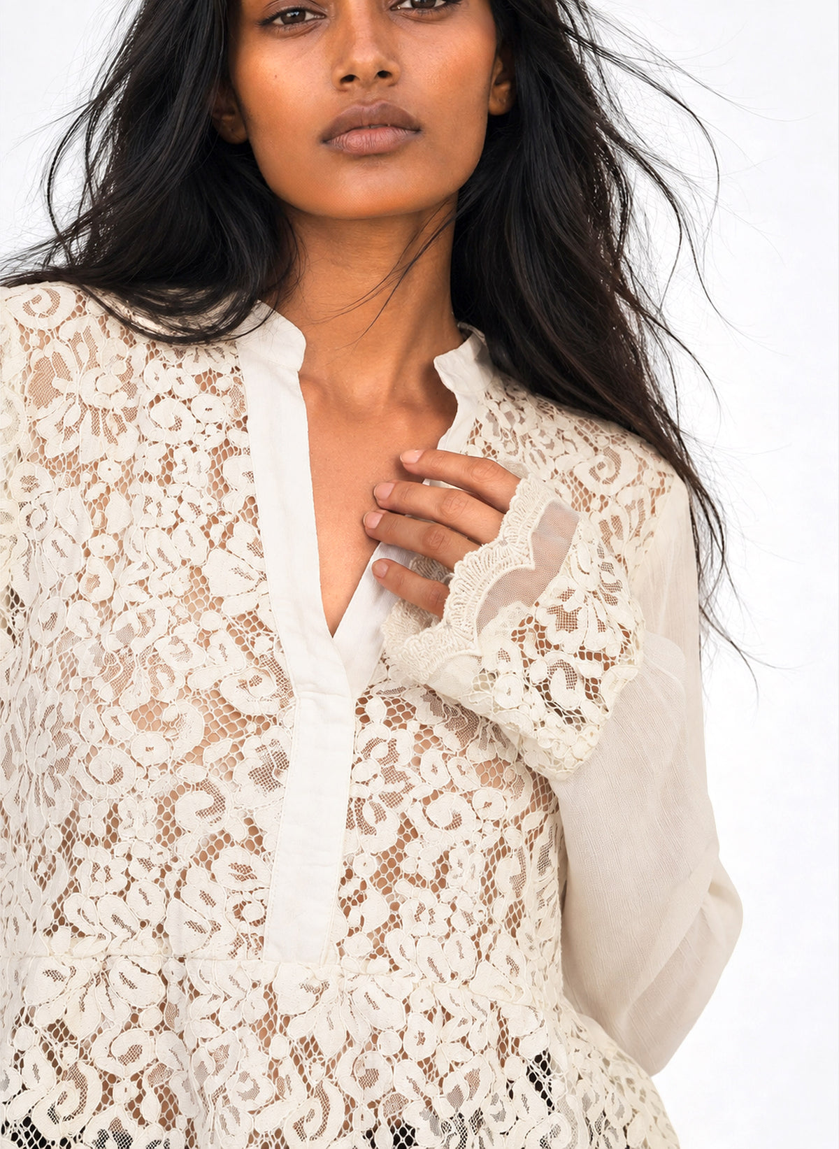 SALAMA SHIRT, ecru