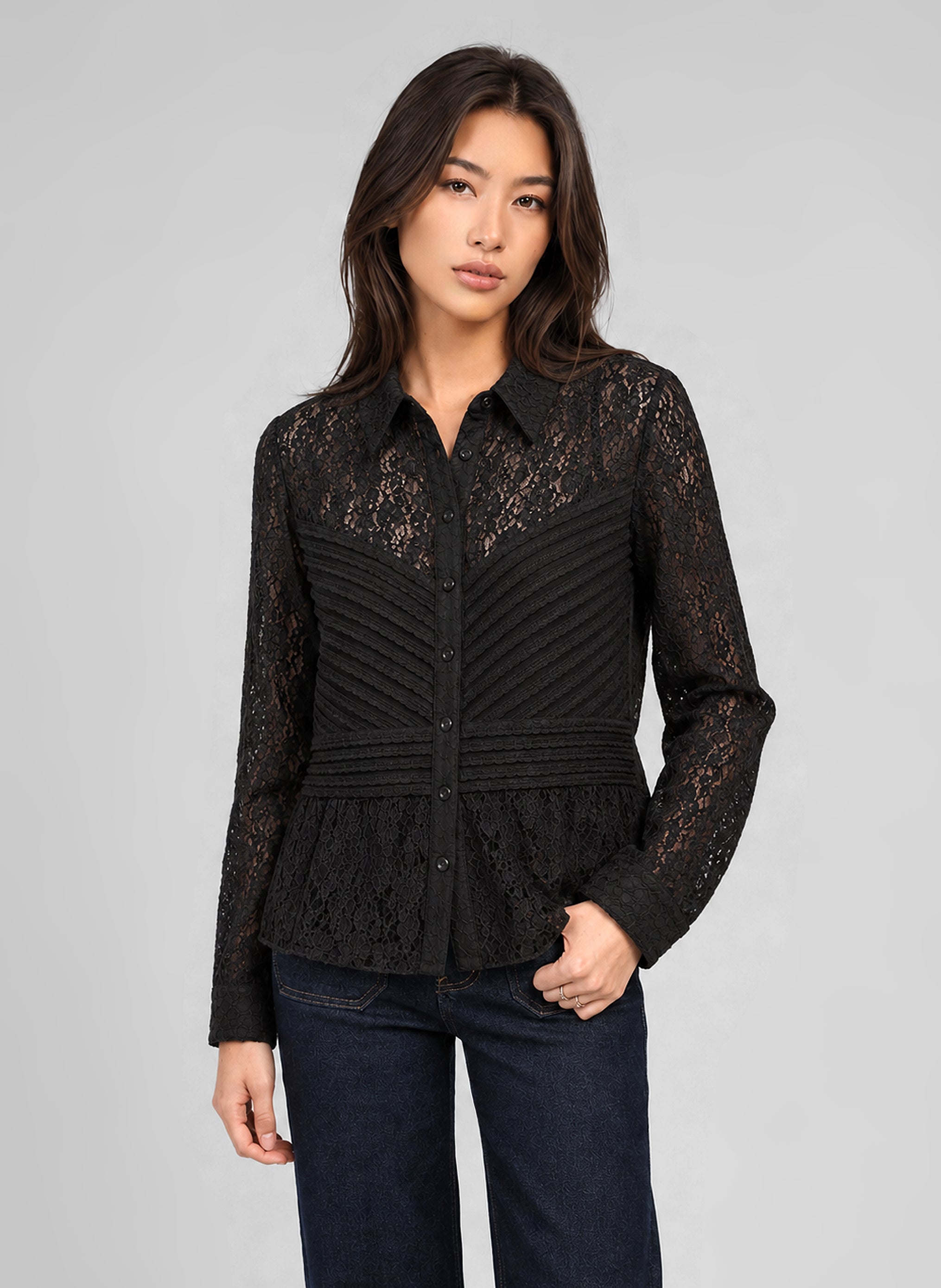 CHEMISE SALEMA noir