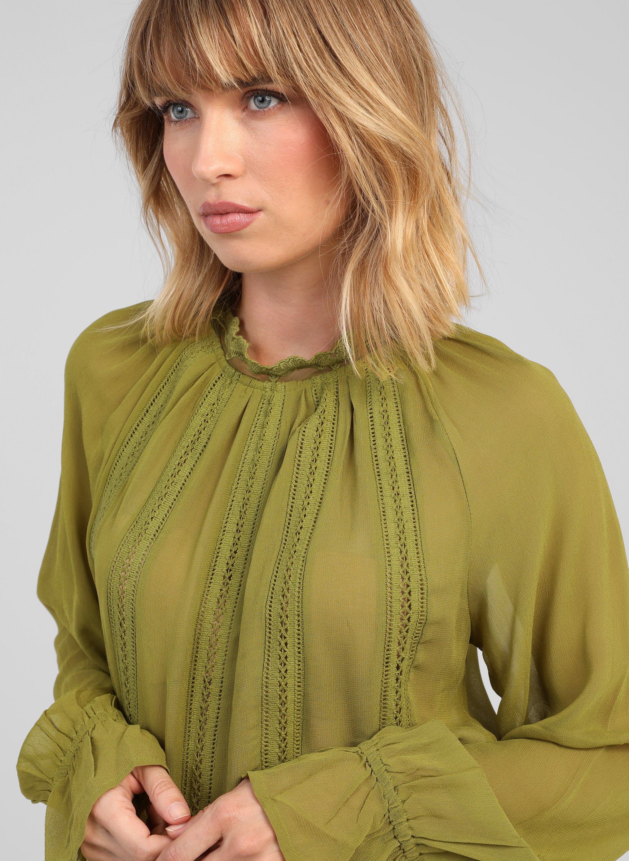SALOUNA Matcha Blouse