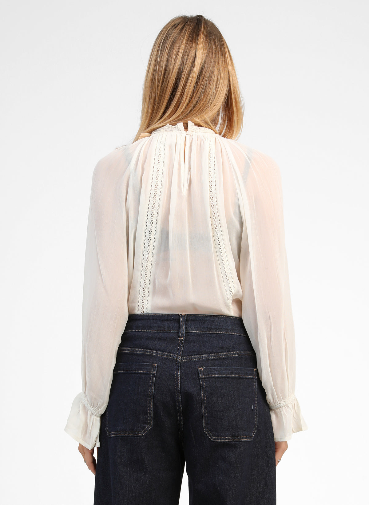BLOUSE SALOUNA écru