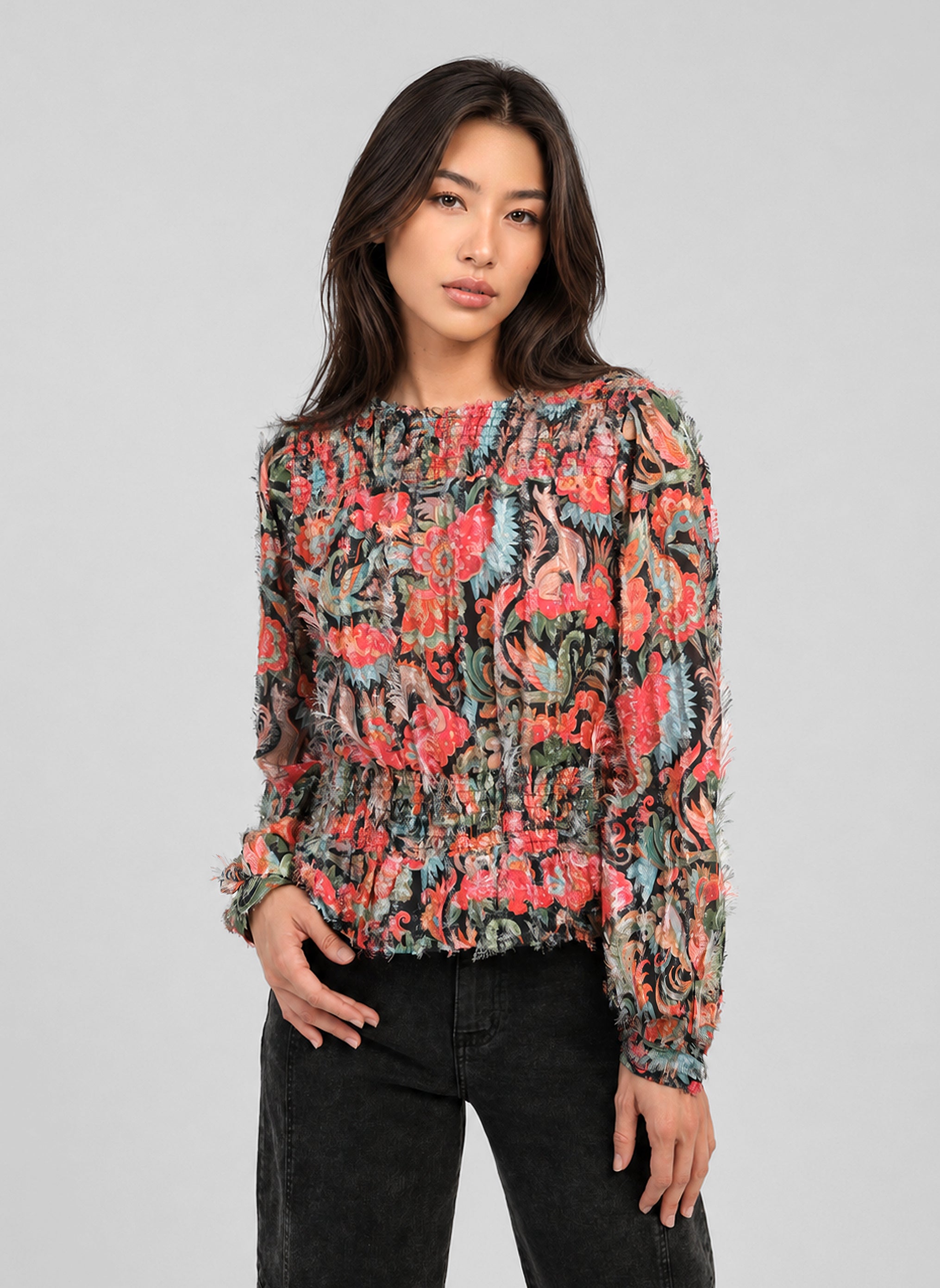 BLUSA SALVINA de Pasolina, multicolor