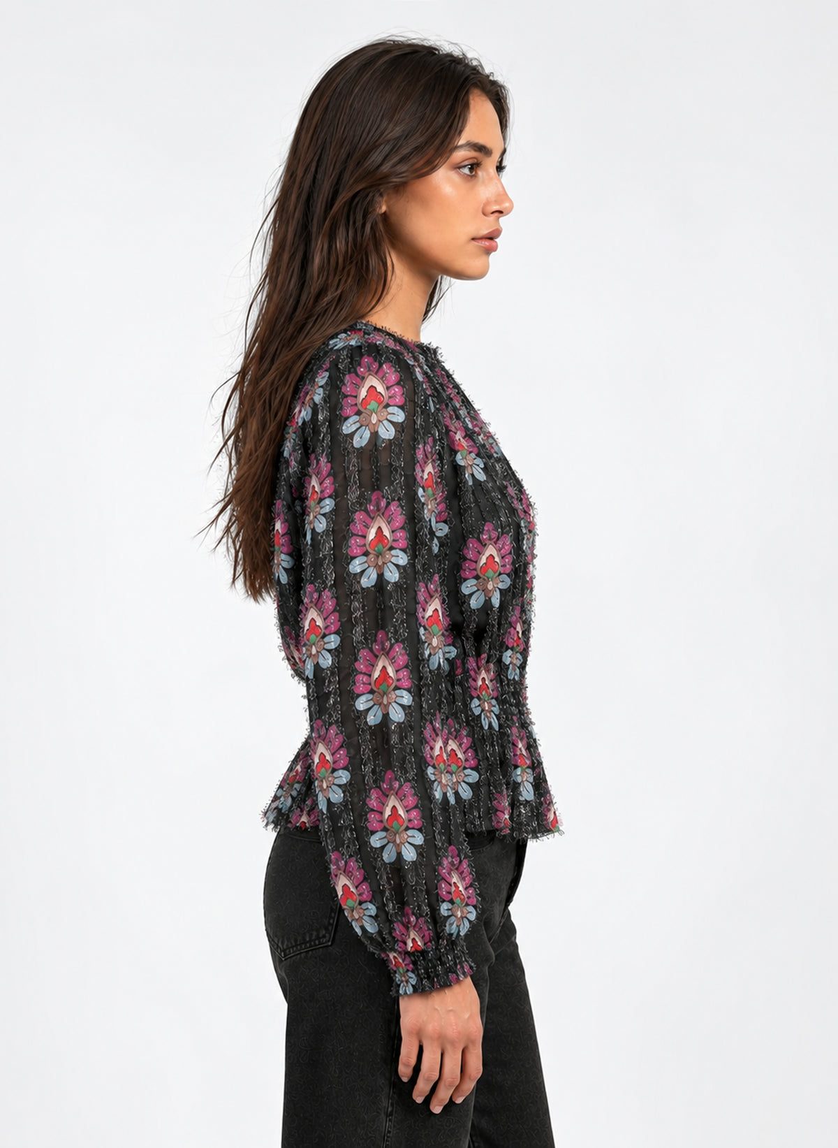 SALVINA Blouse by etiago, black