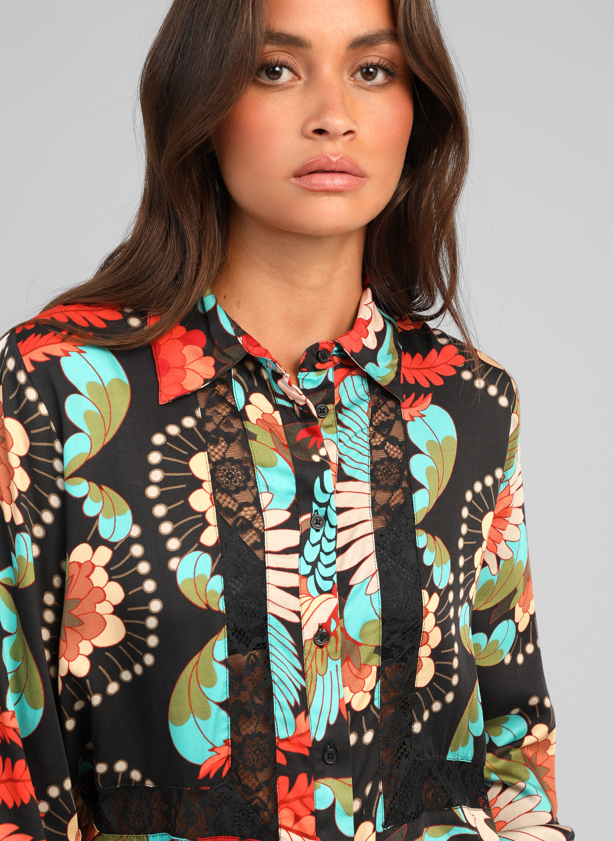 CHEMISE SARLANA fanyla noir