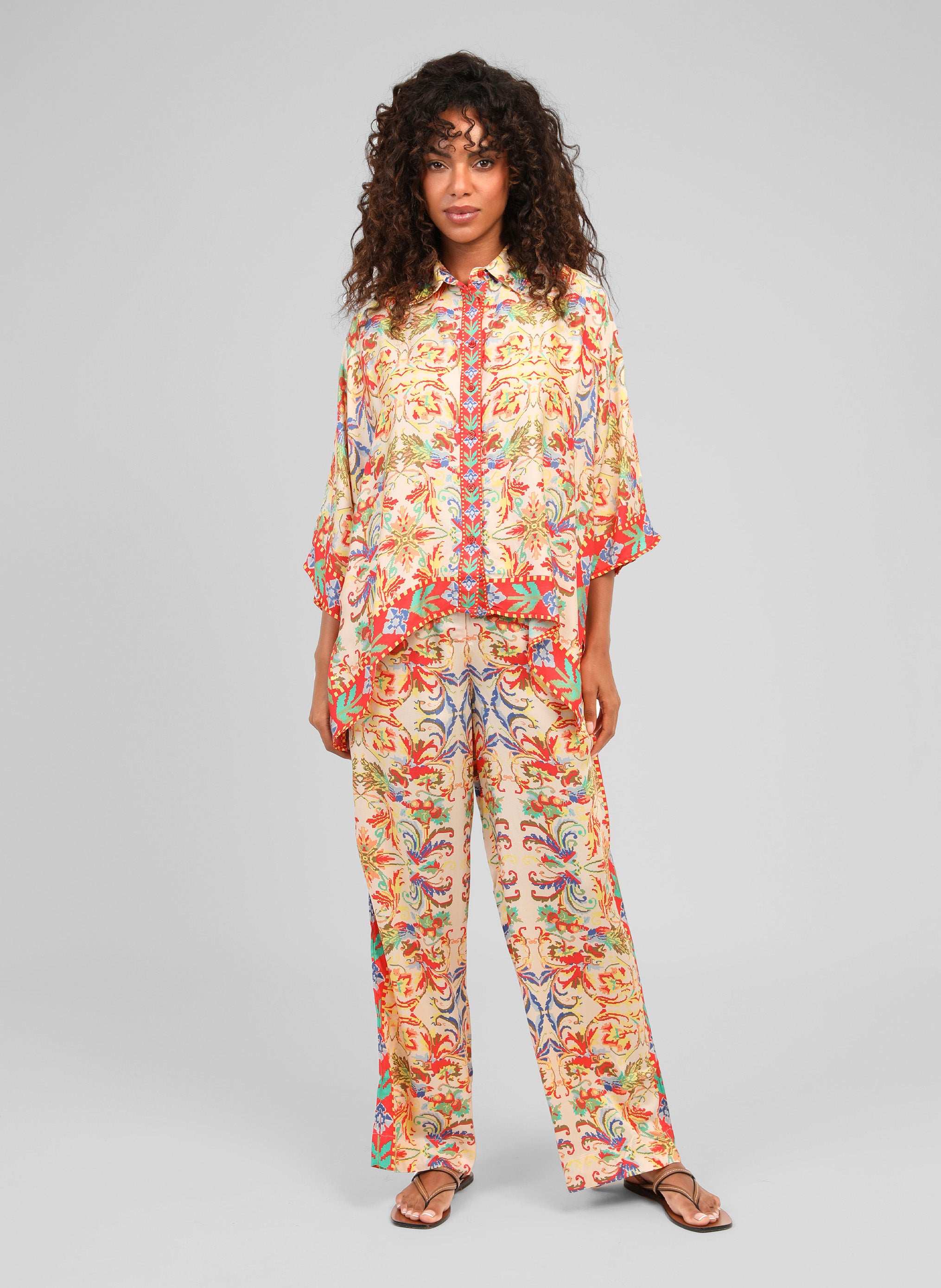 CHEMISE SARLENA merida ecru