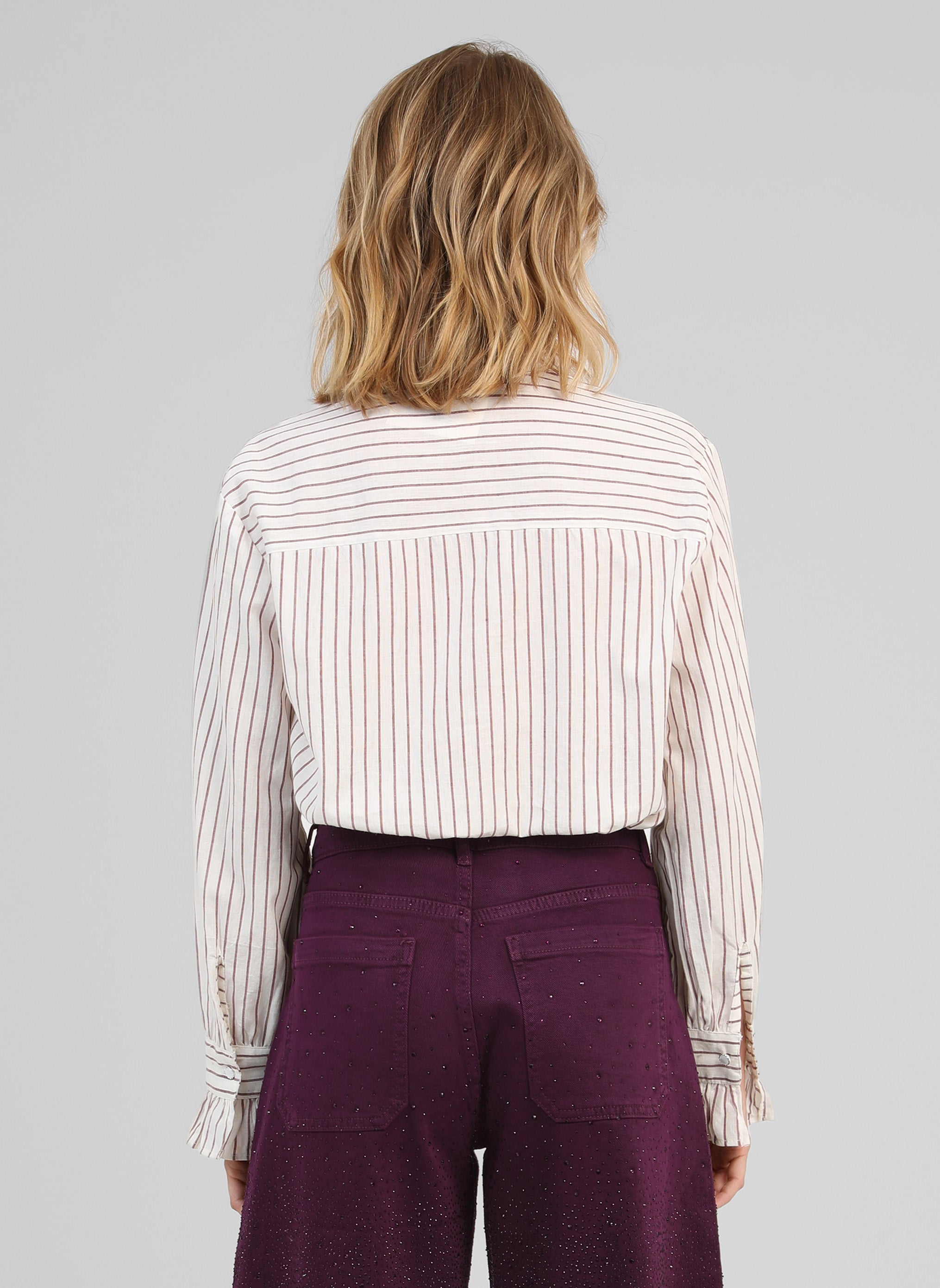 CHEMISE SELASY rayée