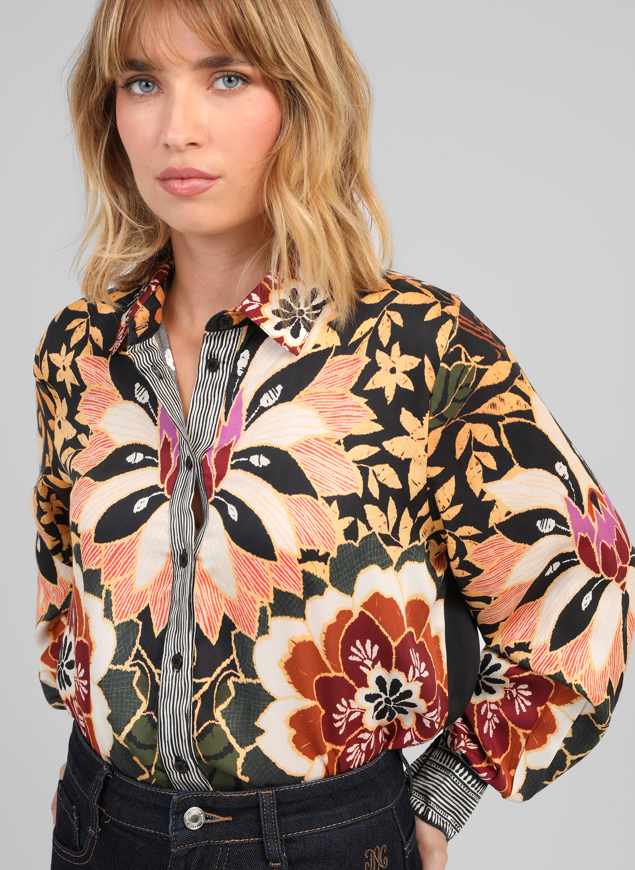 CHEMISE SHANONIE doriala noir
