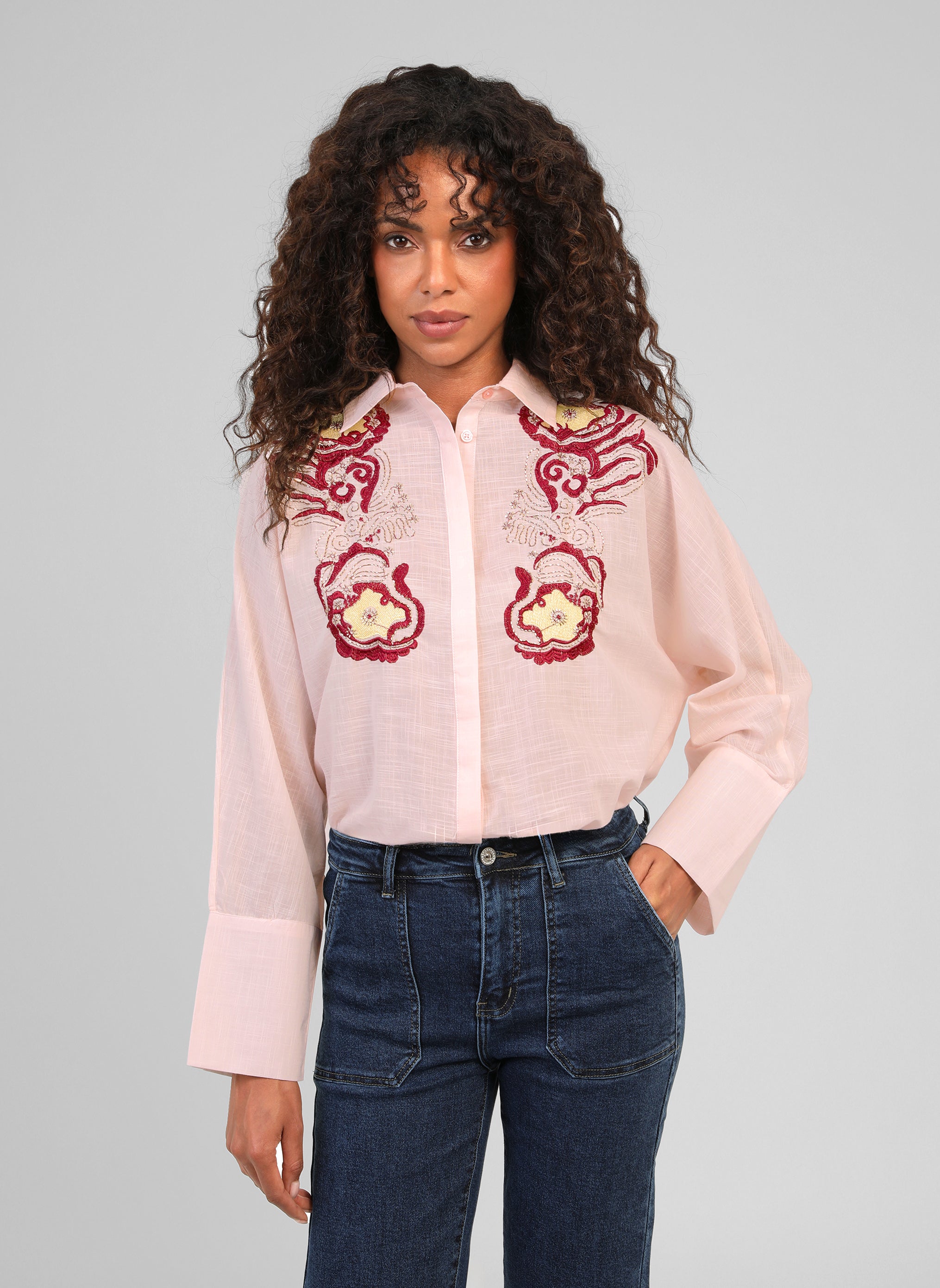 CHEMISE SHANTYLA rose