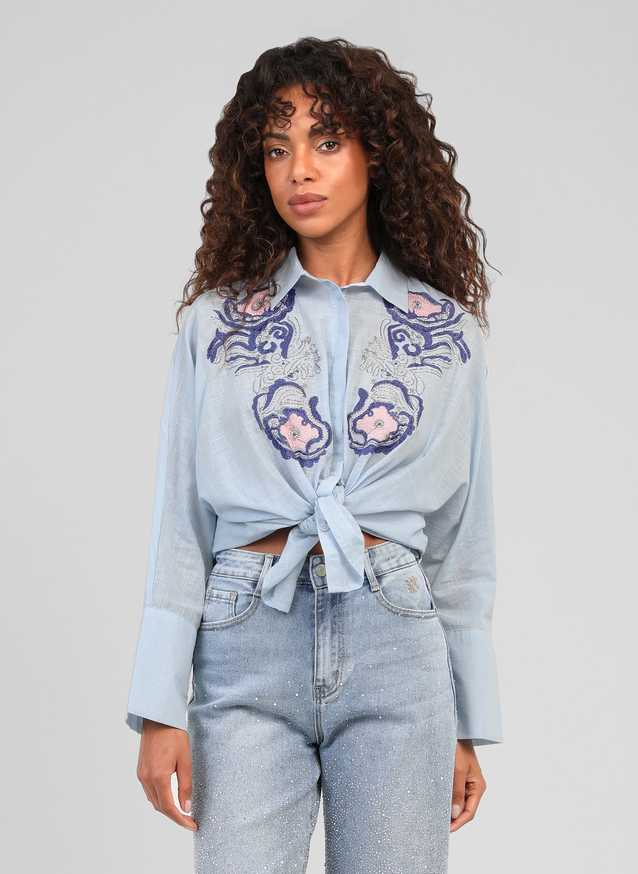 CHEMISE SHANTYLA ciel