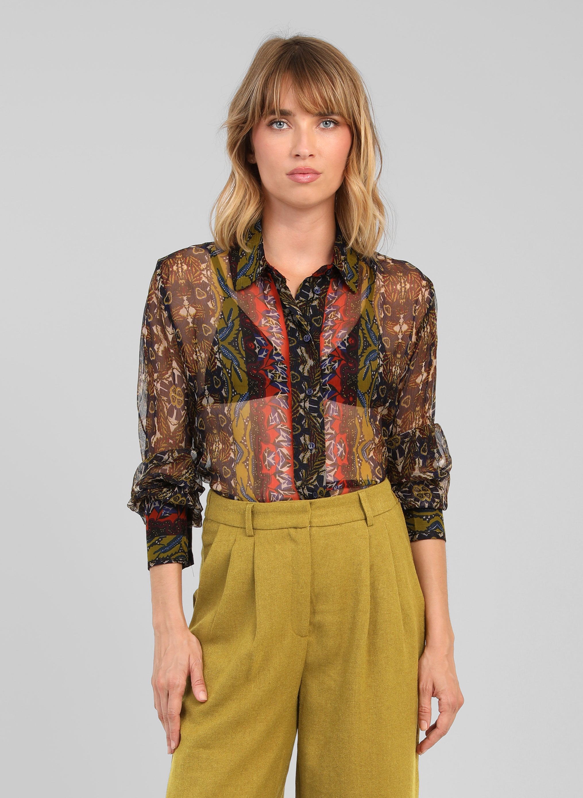 SARILA Feria Olive Shirt