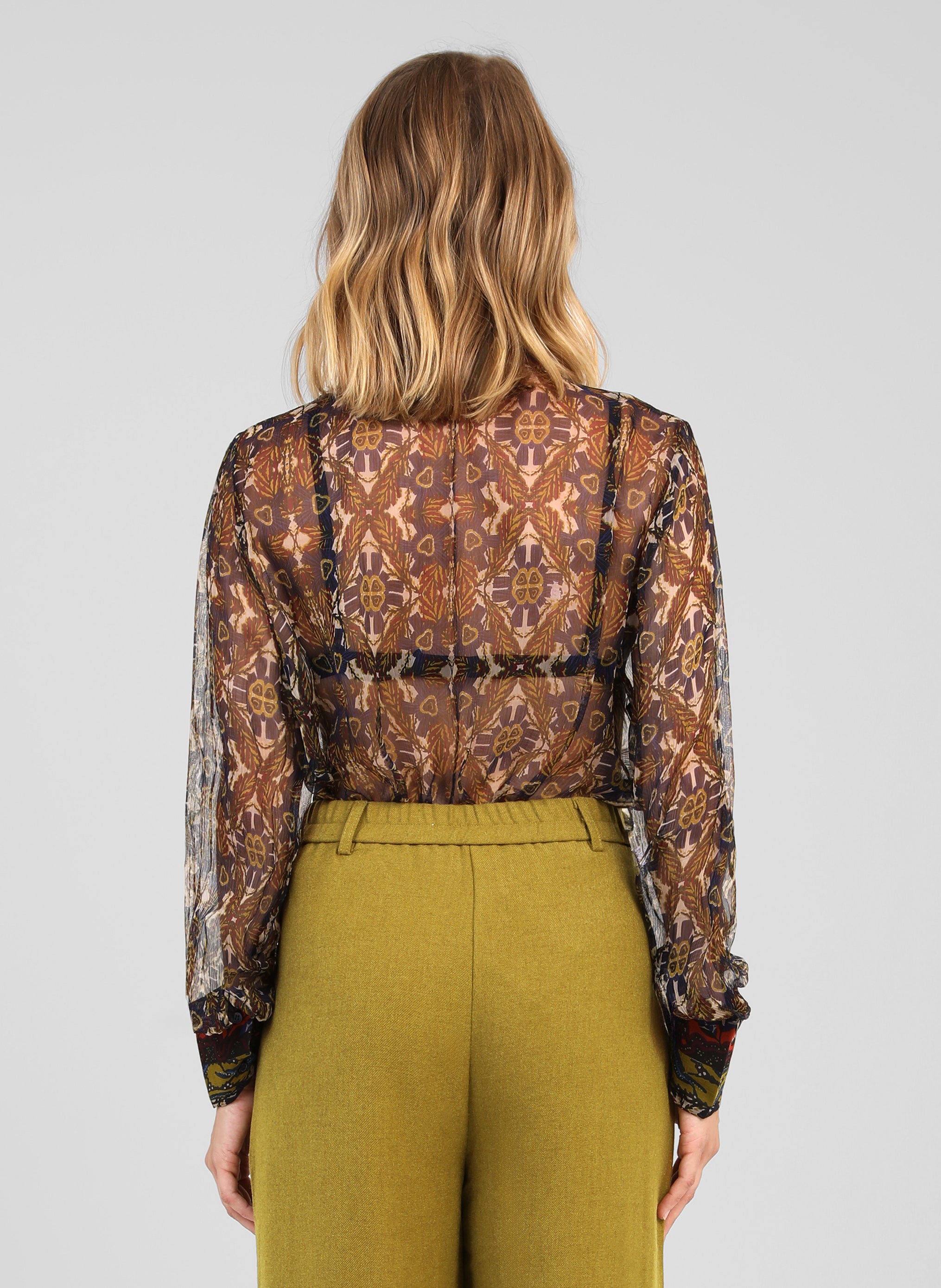 CHEMISE SARILA feria olive