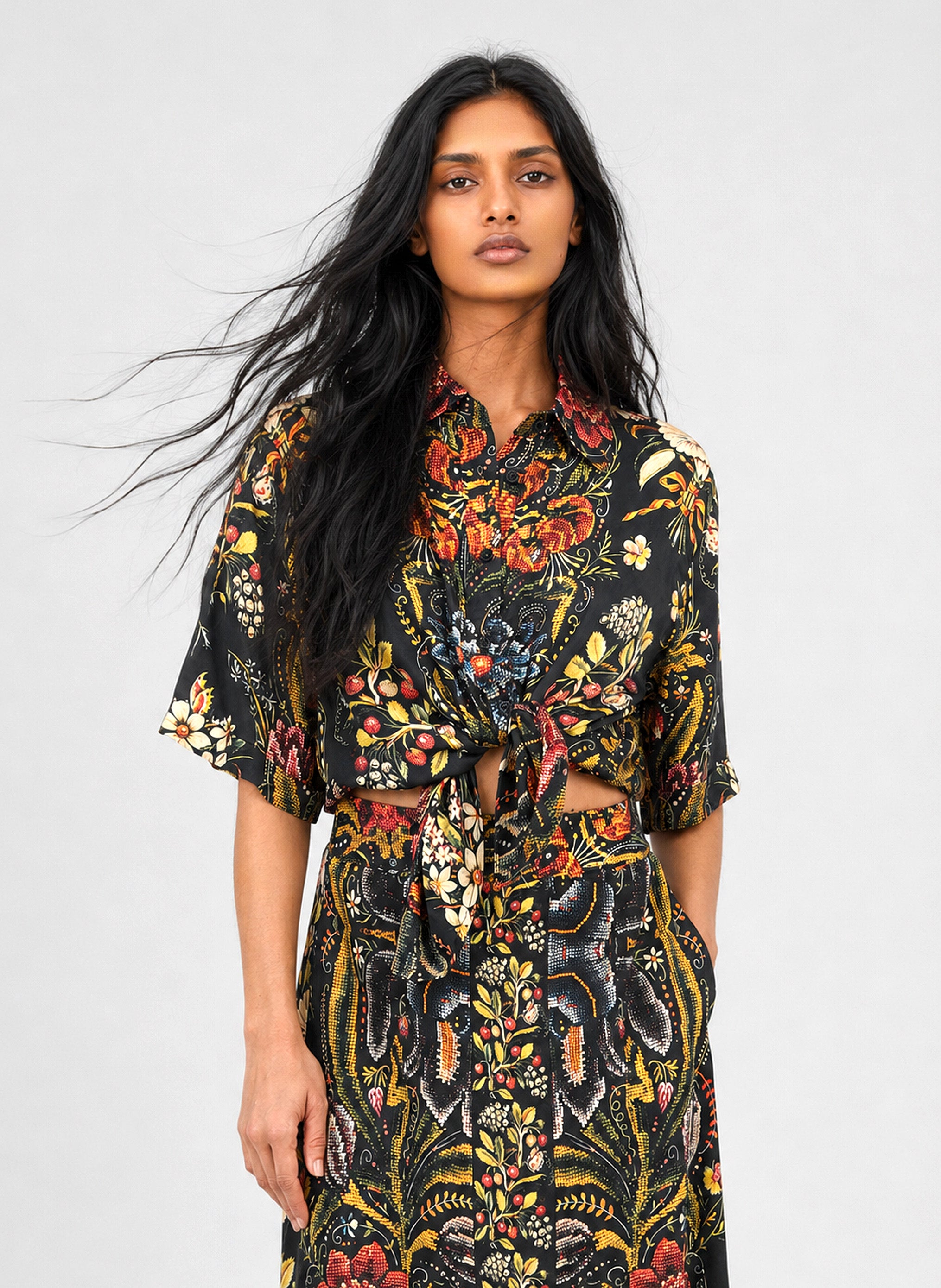 CHEMISE SILIANE henriette multico