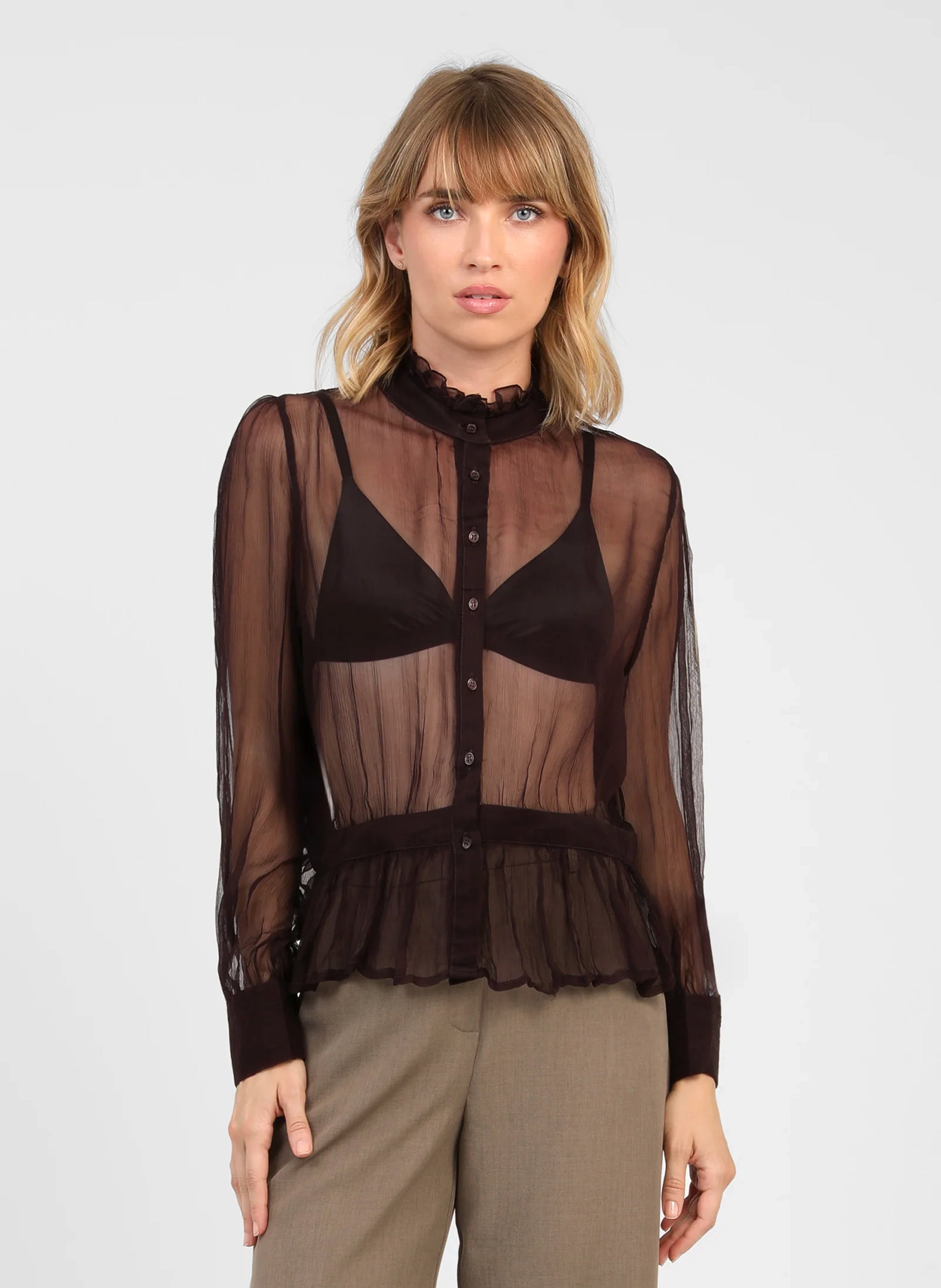 BLOUSE SIRIALIE cafe