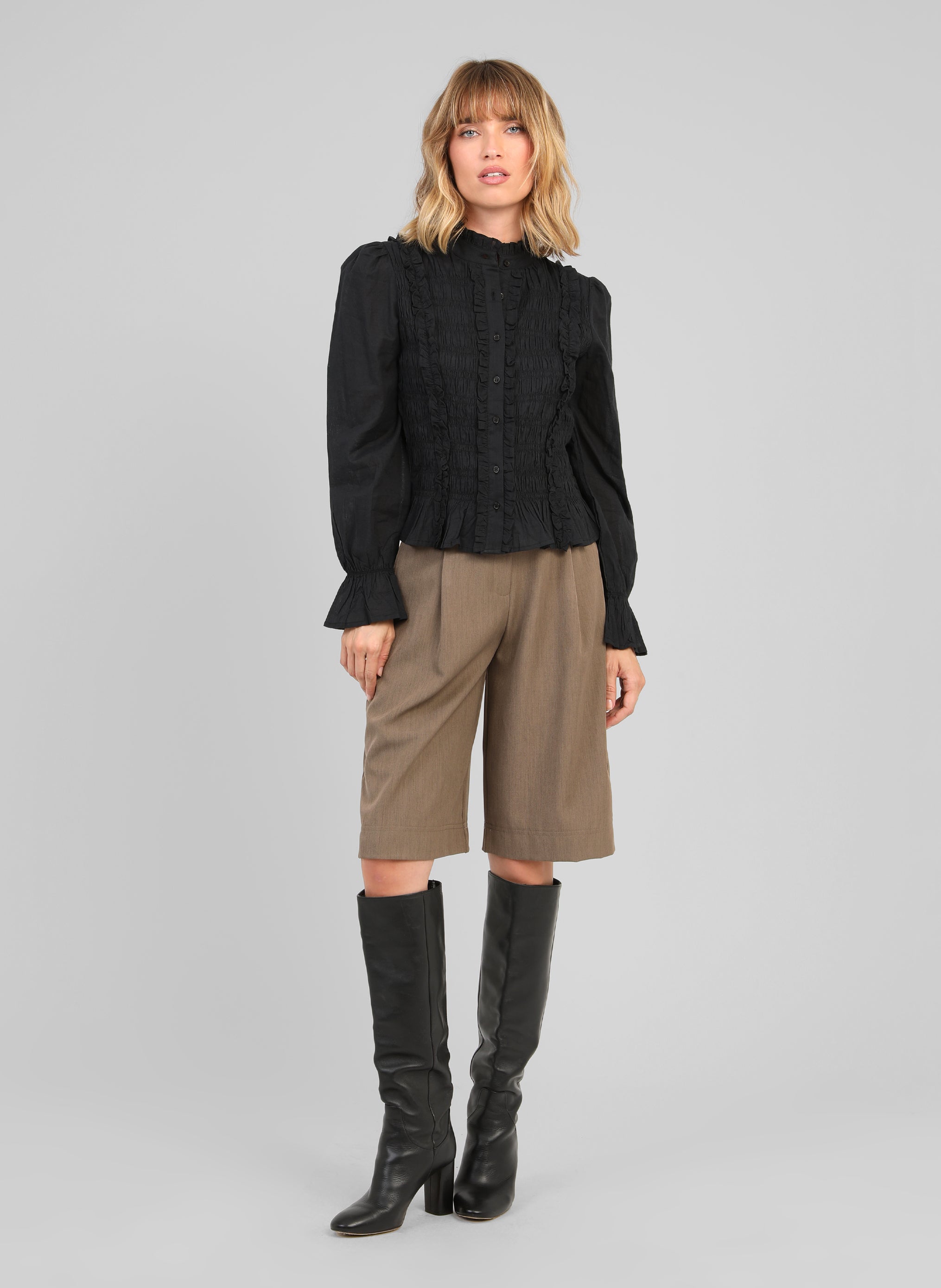 BLOUSE SLOANY noir