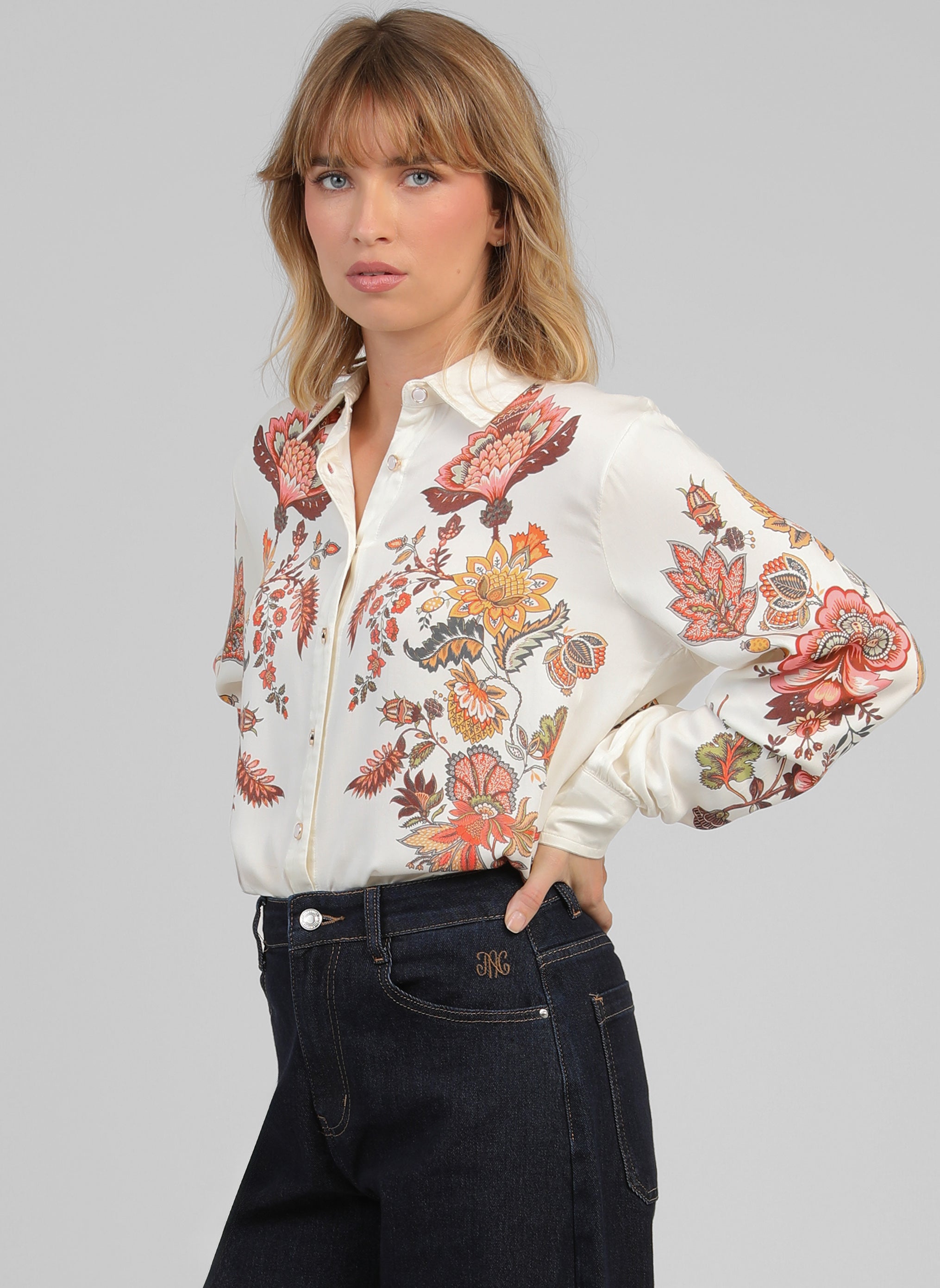 CHEMISE SOLEDAD tangale écru