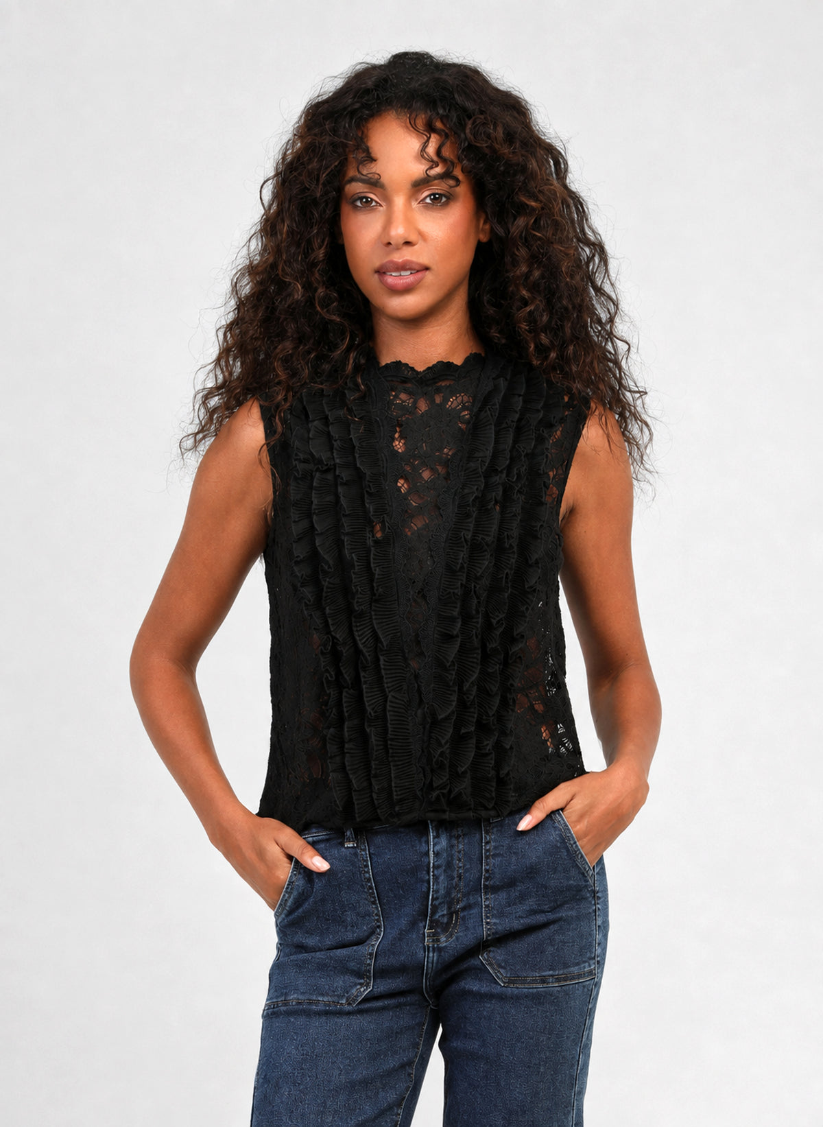 TOP SOLIMA noir