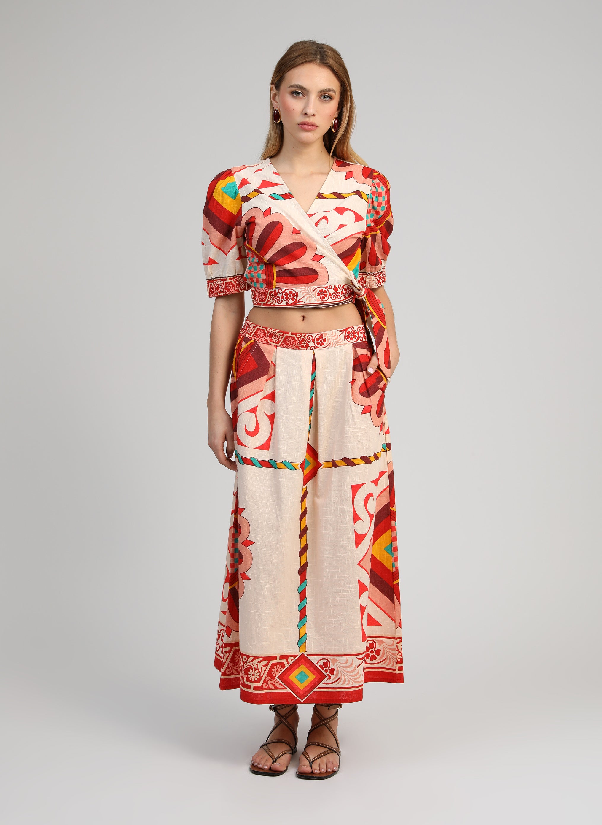 CACHE-COEUR SORIANA olia ecru