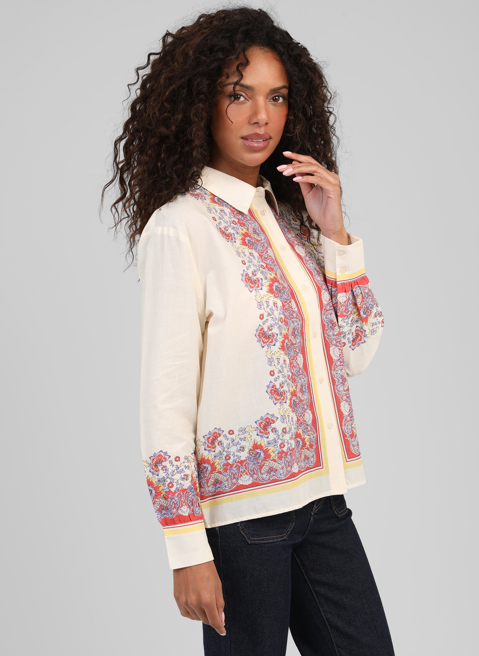 CHEMISE STANYLA campanila rouge