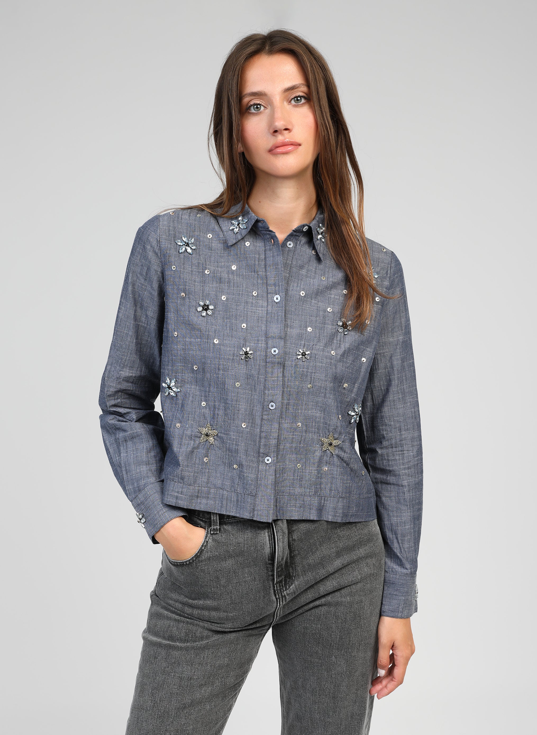 CHEMISE STELIA jean