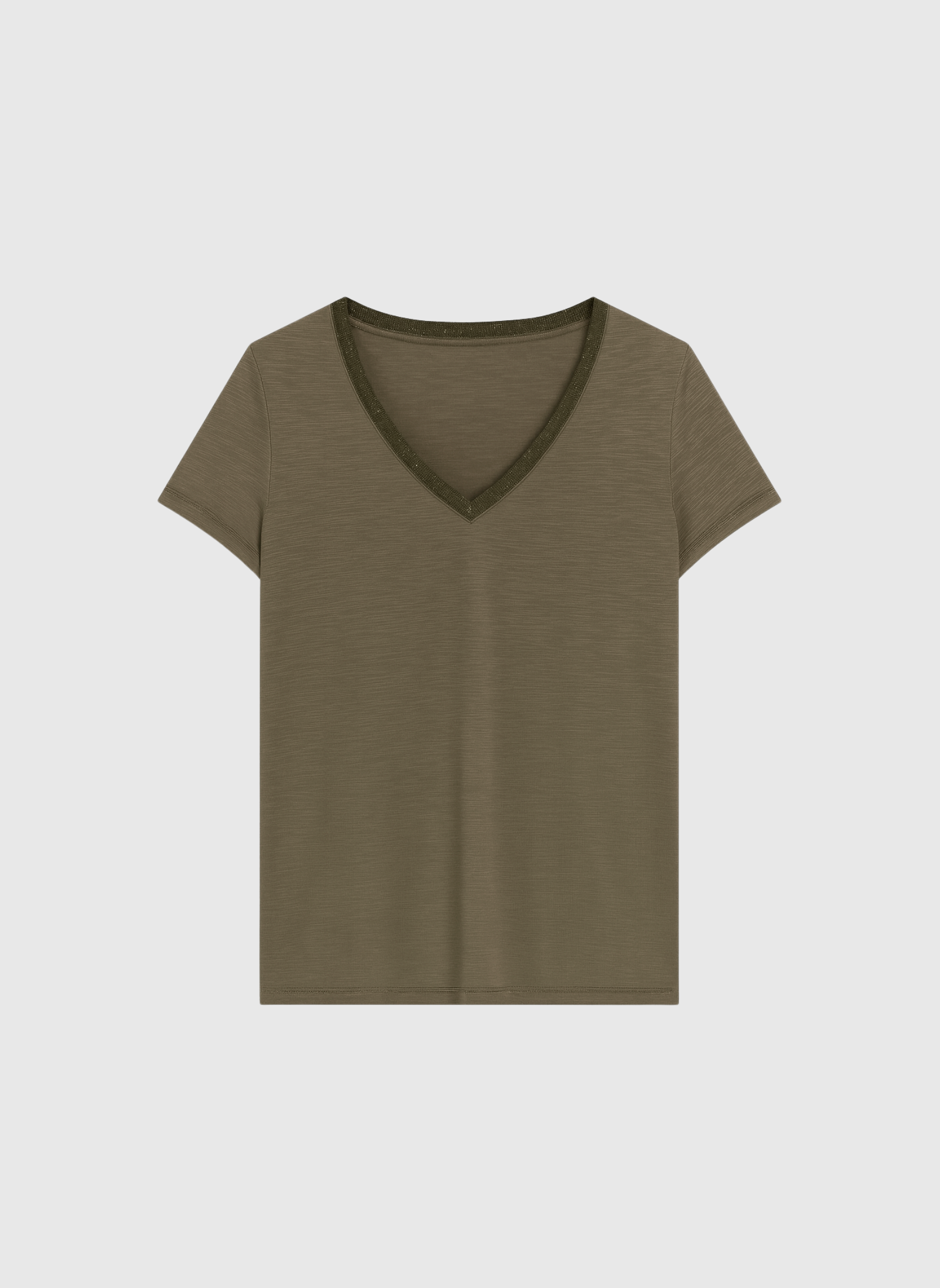 T-SHIRT TERRY militaire