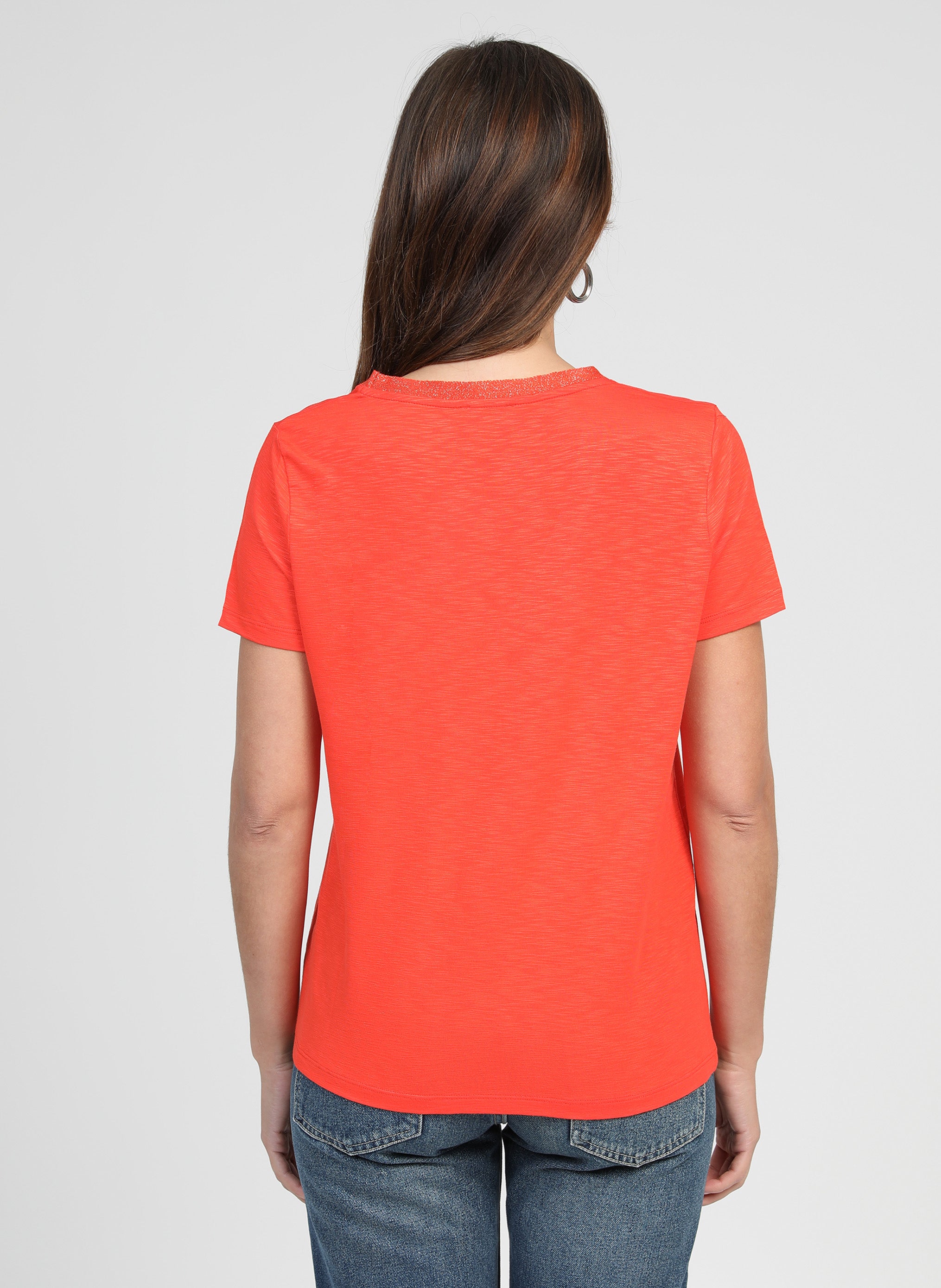 T-SHIRT TERRY piment