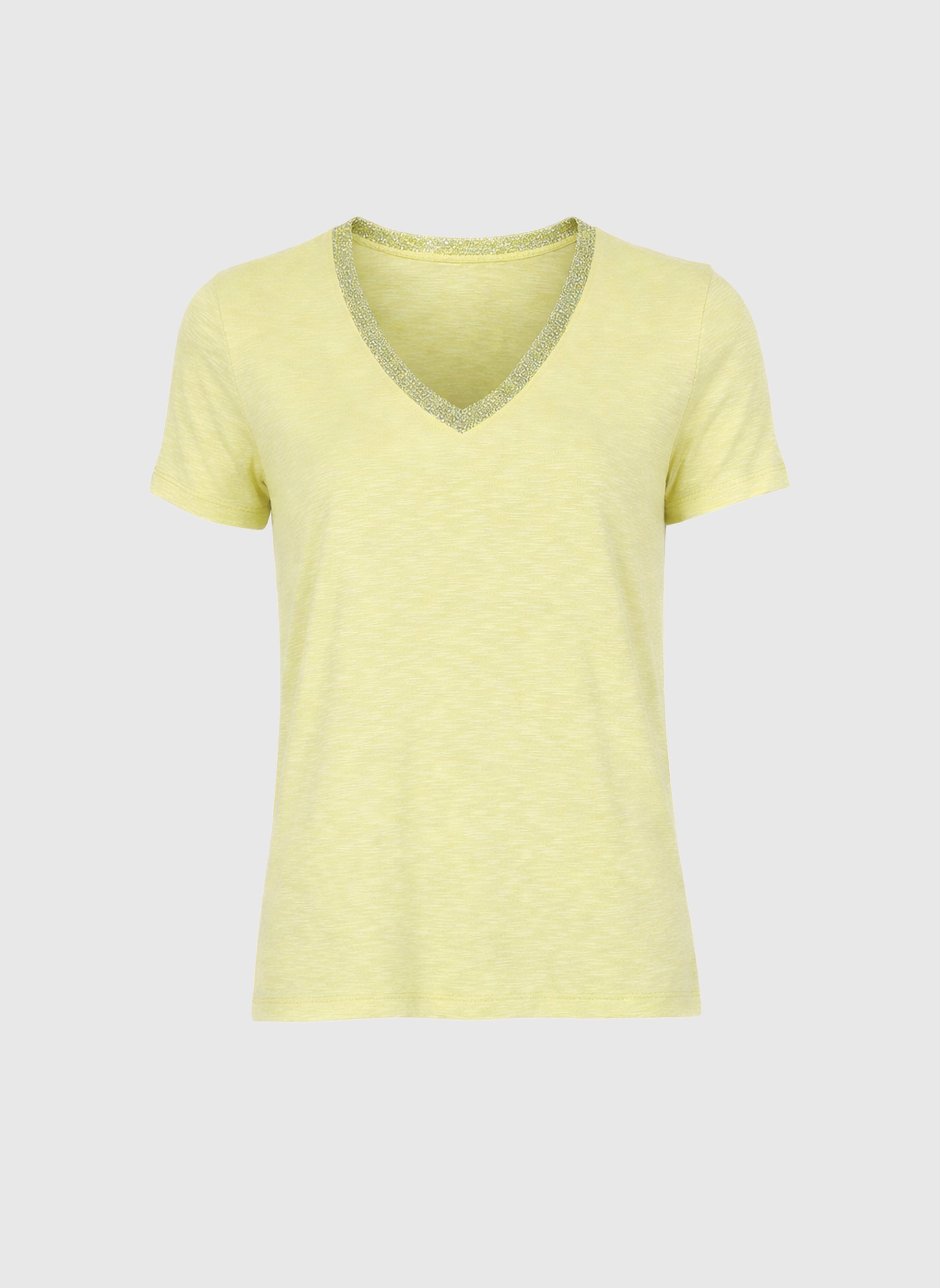T-SHIRT TERRY lemon