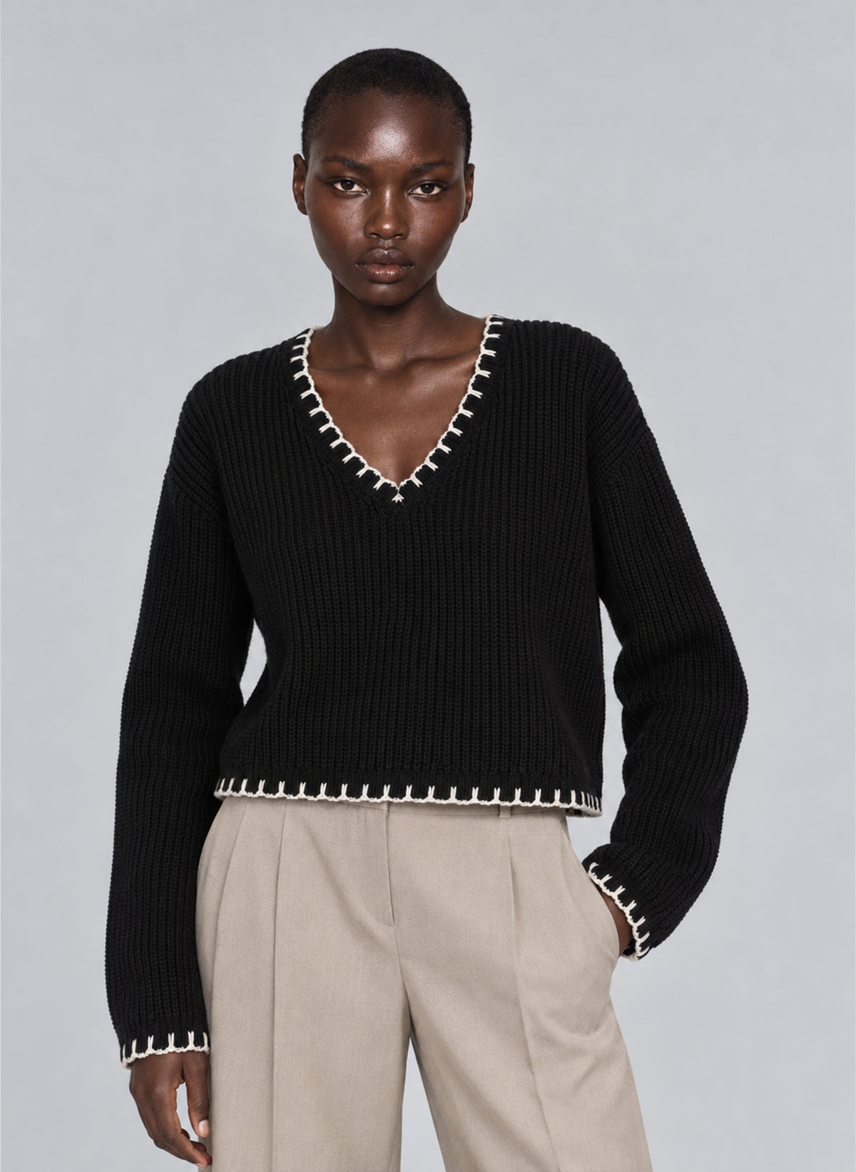 PULL VALENTINE noir