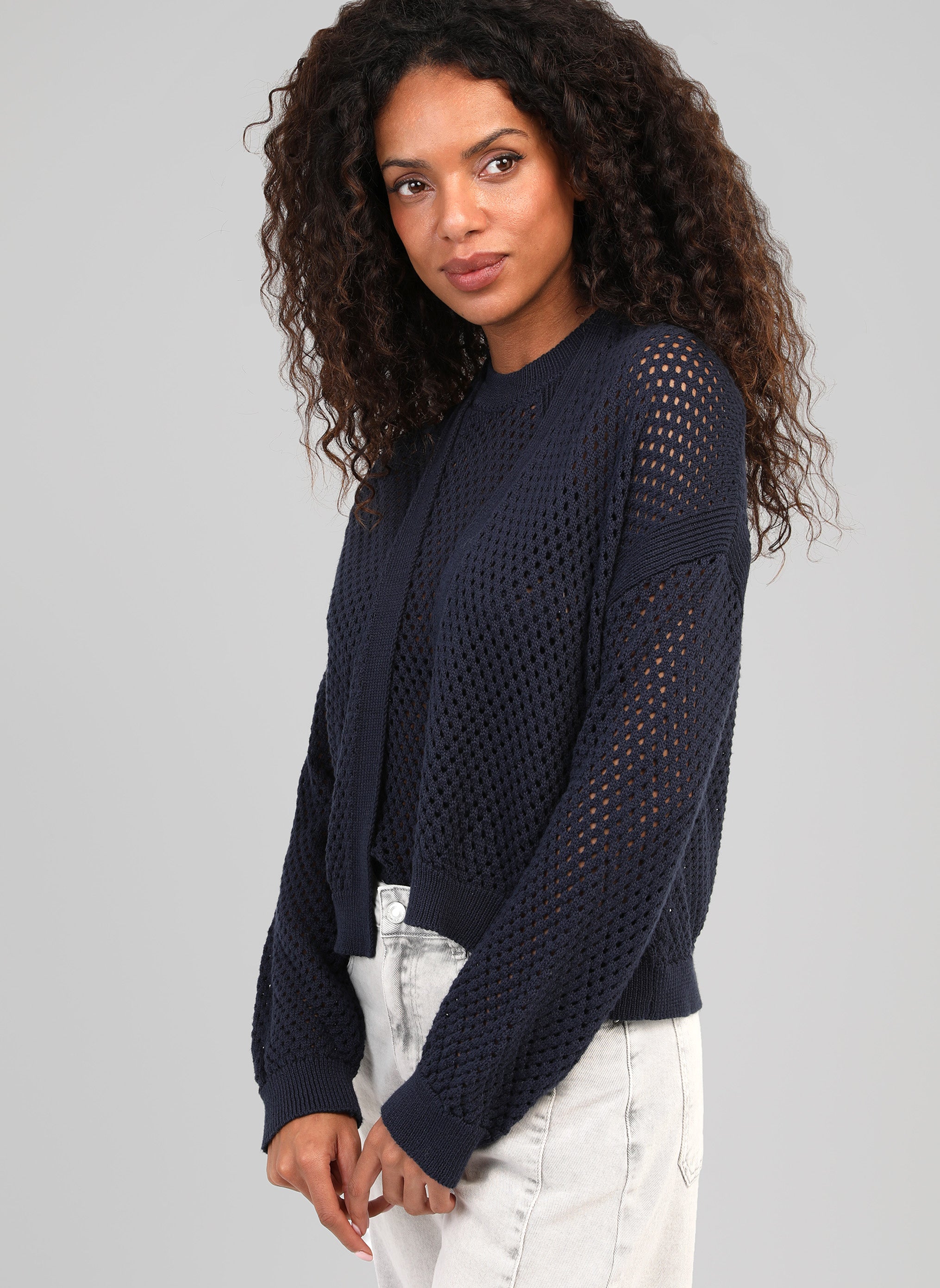 GILET VALERIO marine