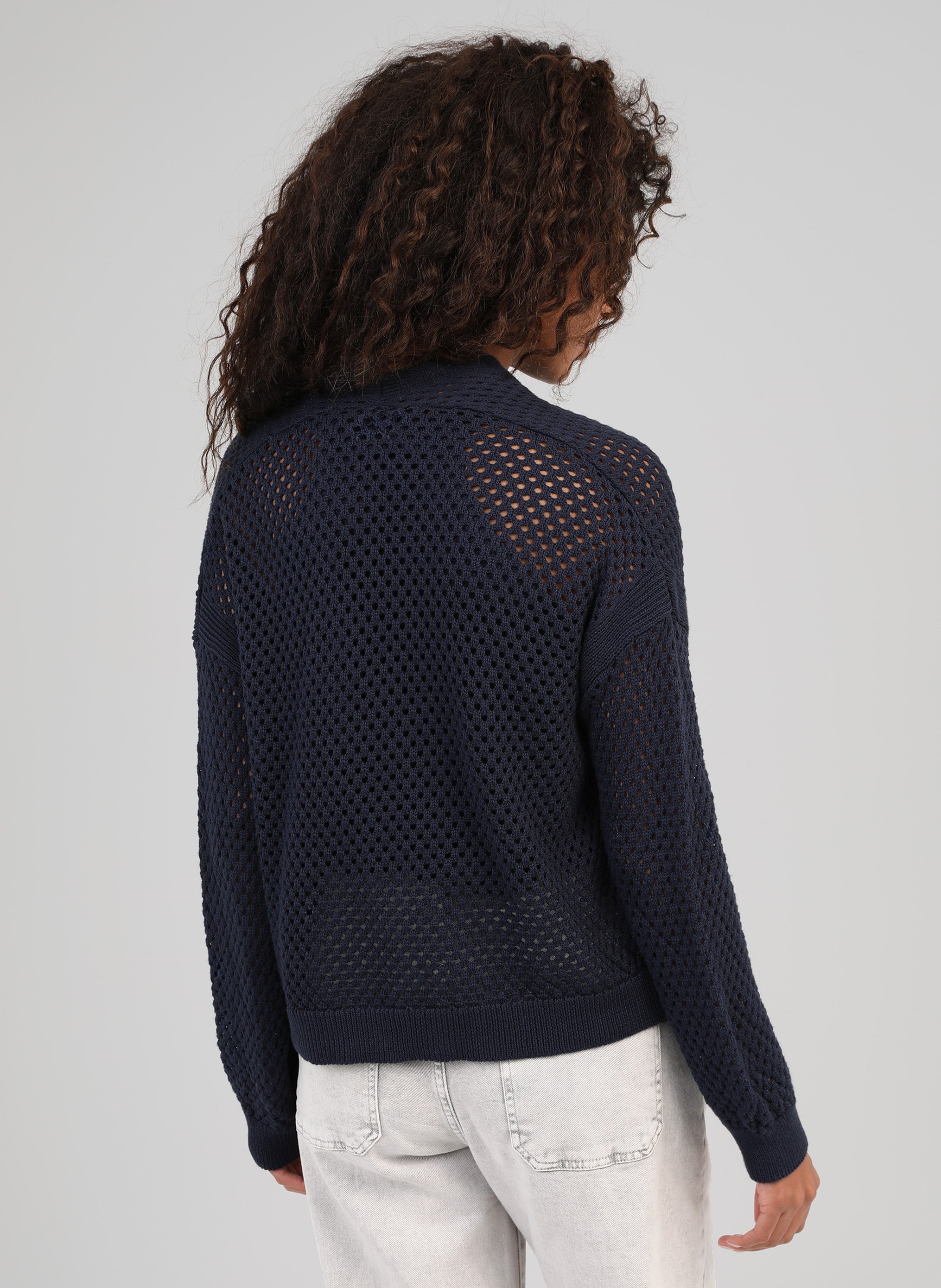 GILET VALERIO marine