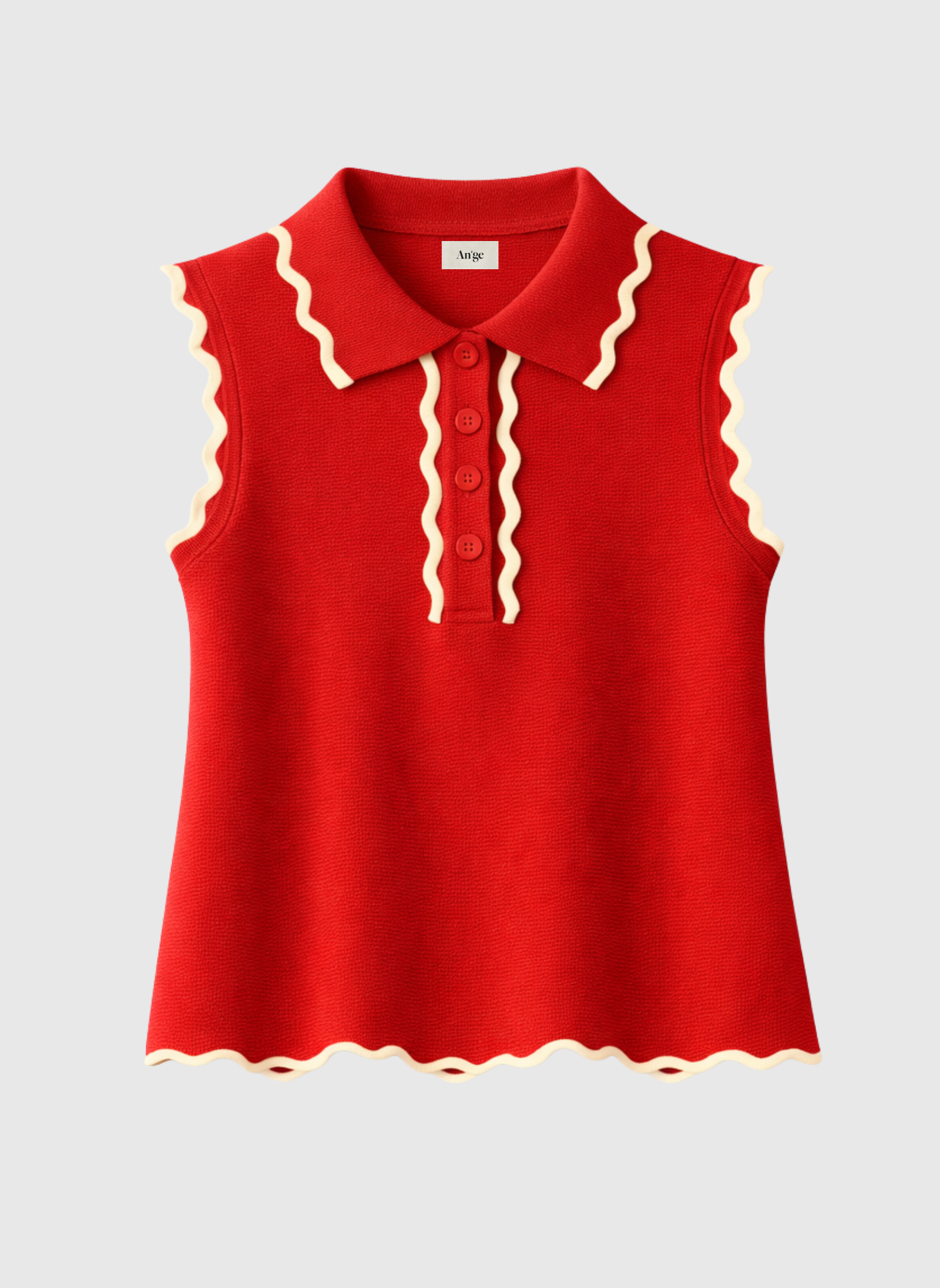 PULL VALIATI rouge