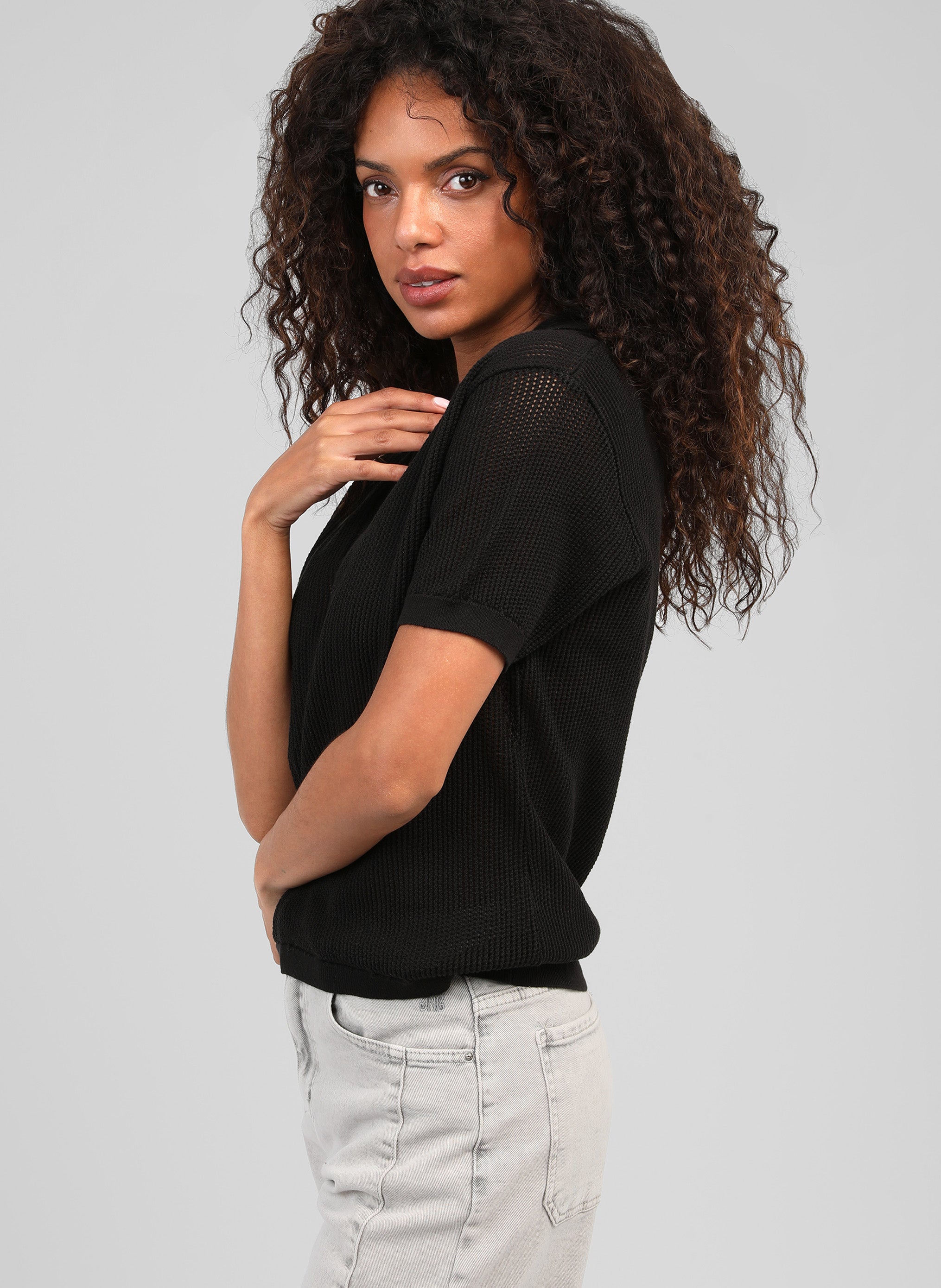 PULL VENOU noir