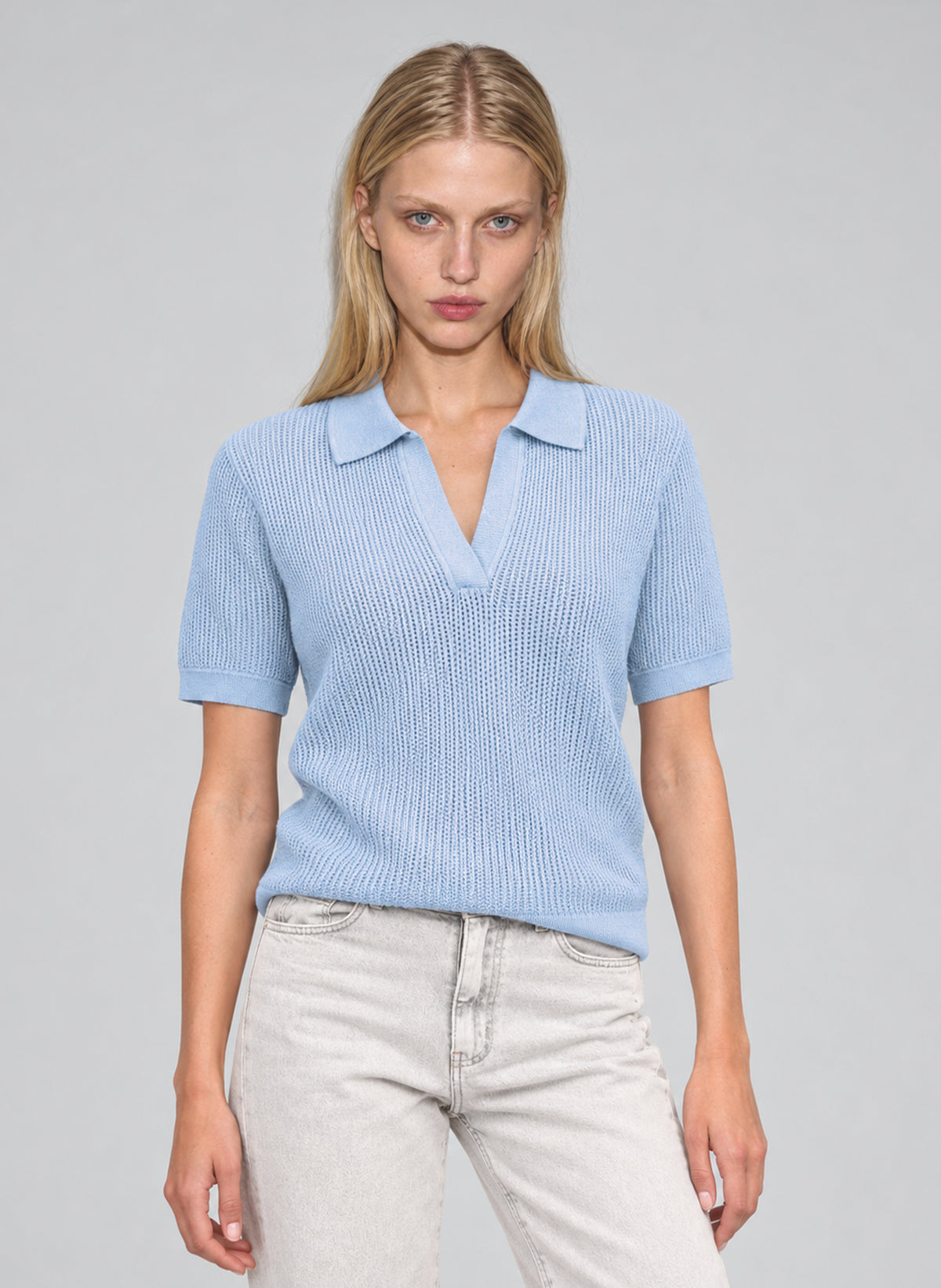 VENOU Sky-Blue Sweater
