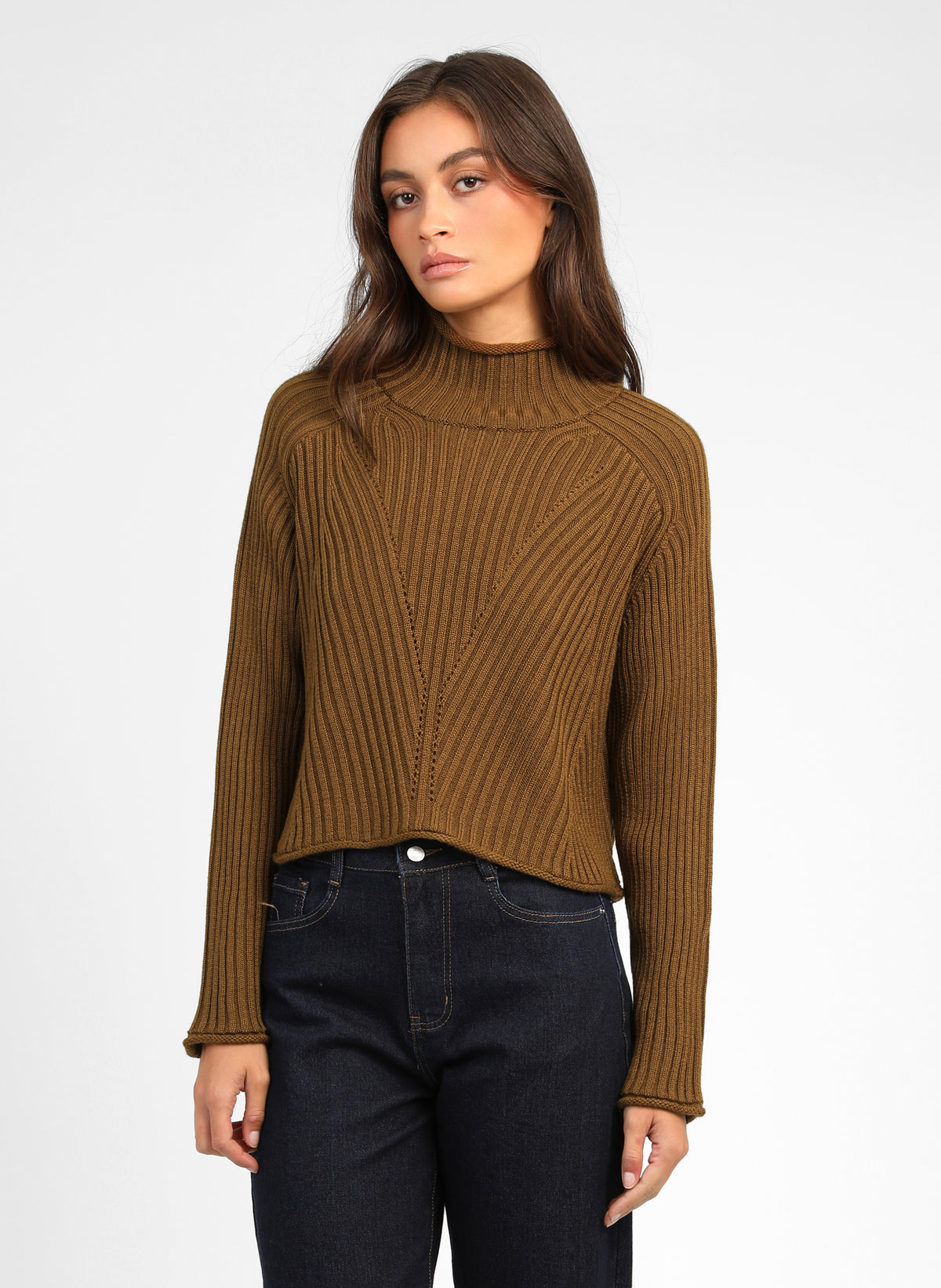 PULL VERTIGO olive