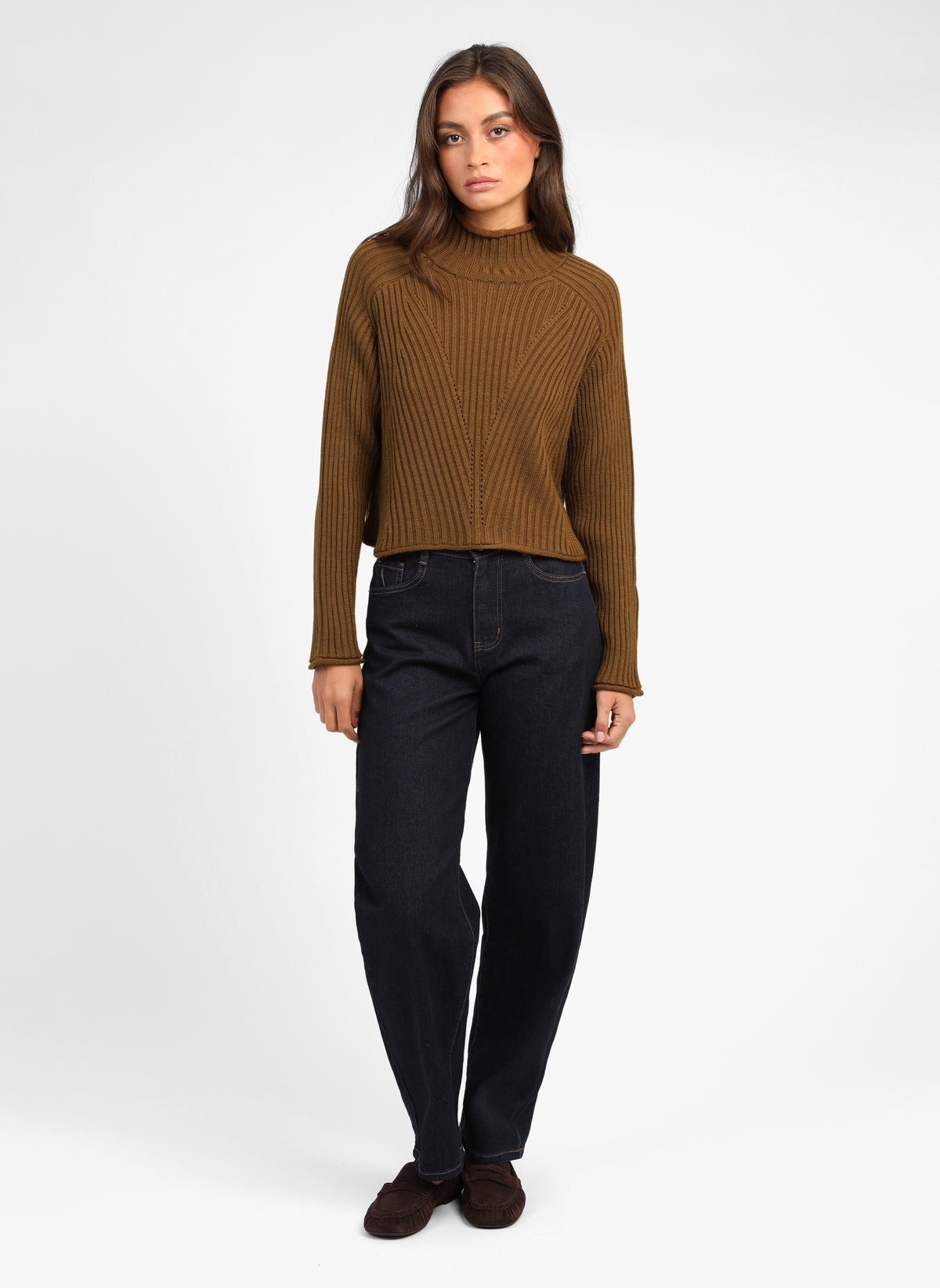 PULL VERTIGO olive