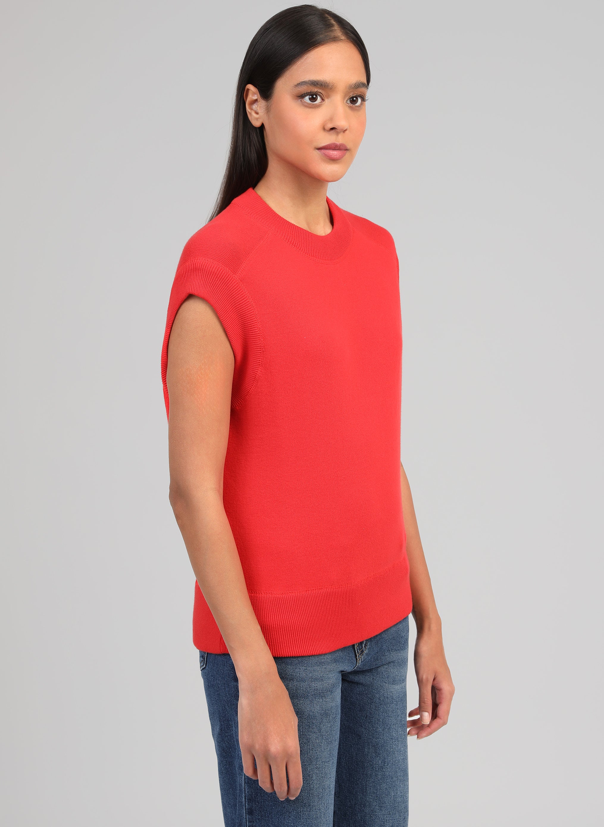 PULL VIZTY rouge