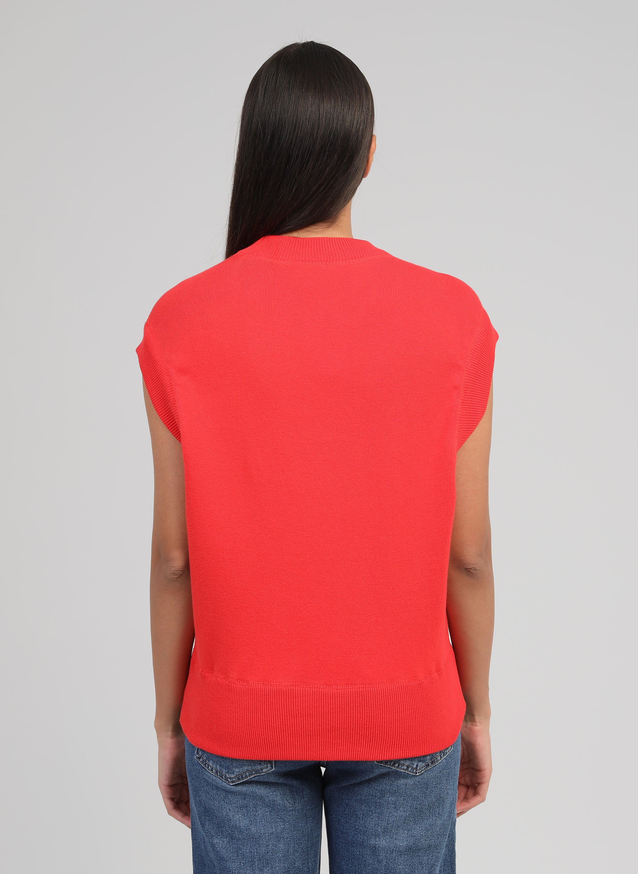 PULL VIZTY rouge