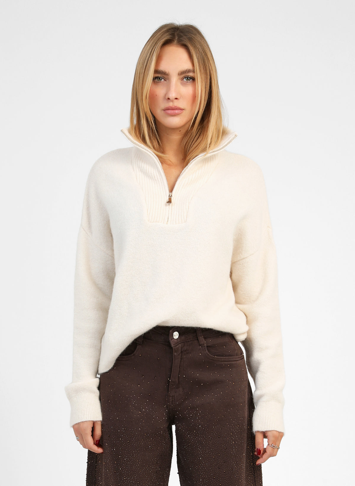 PULL VOXANA ecru