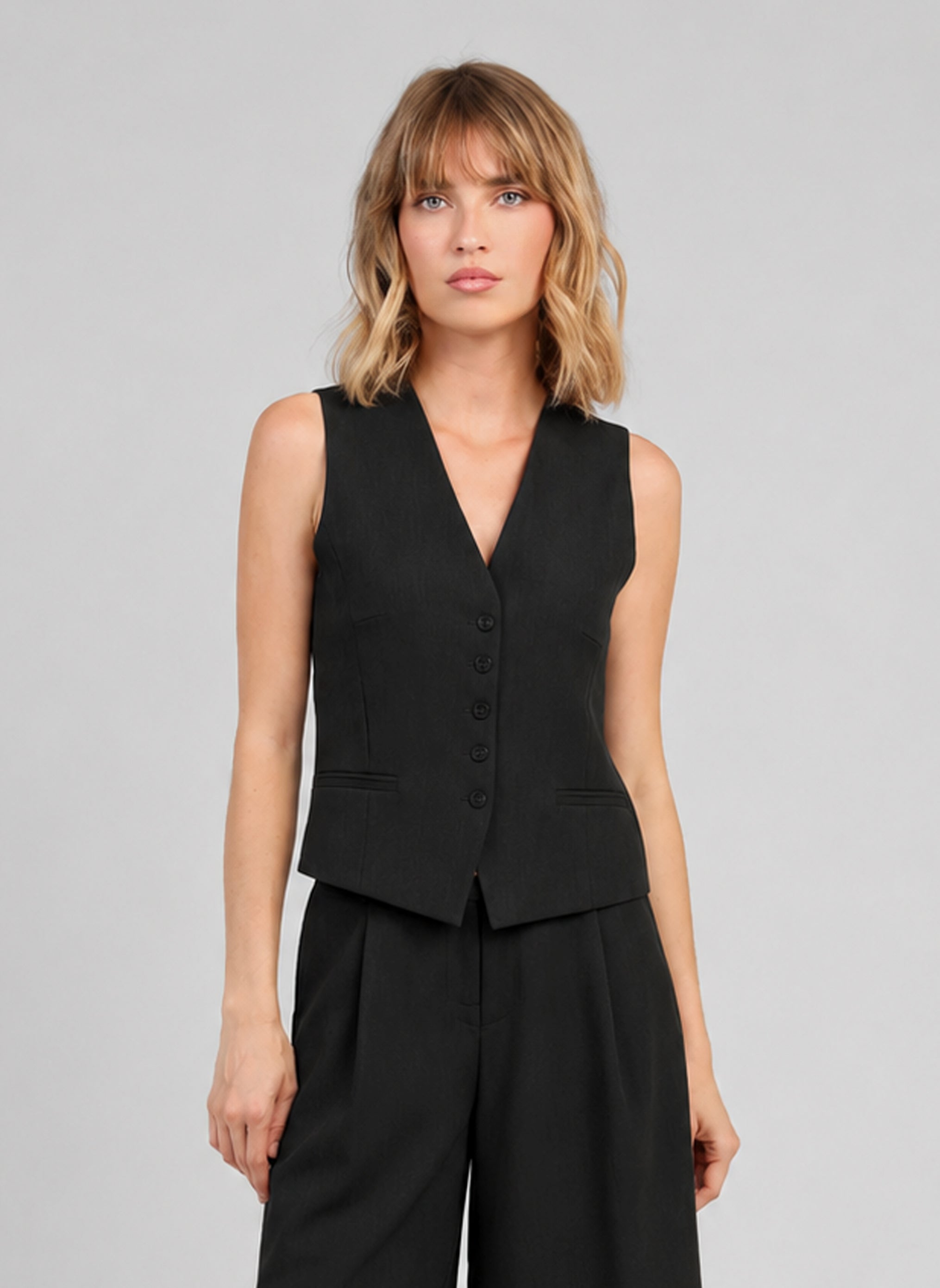 CHAQUETA ZALY negra