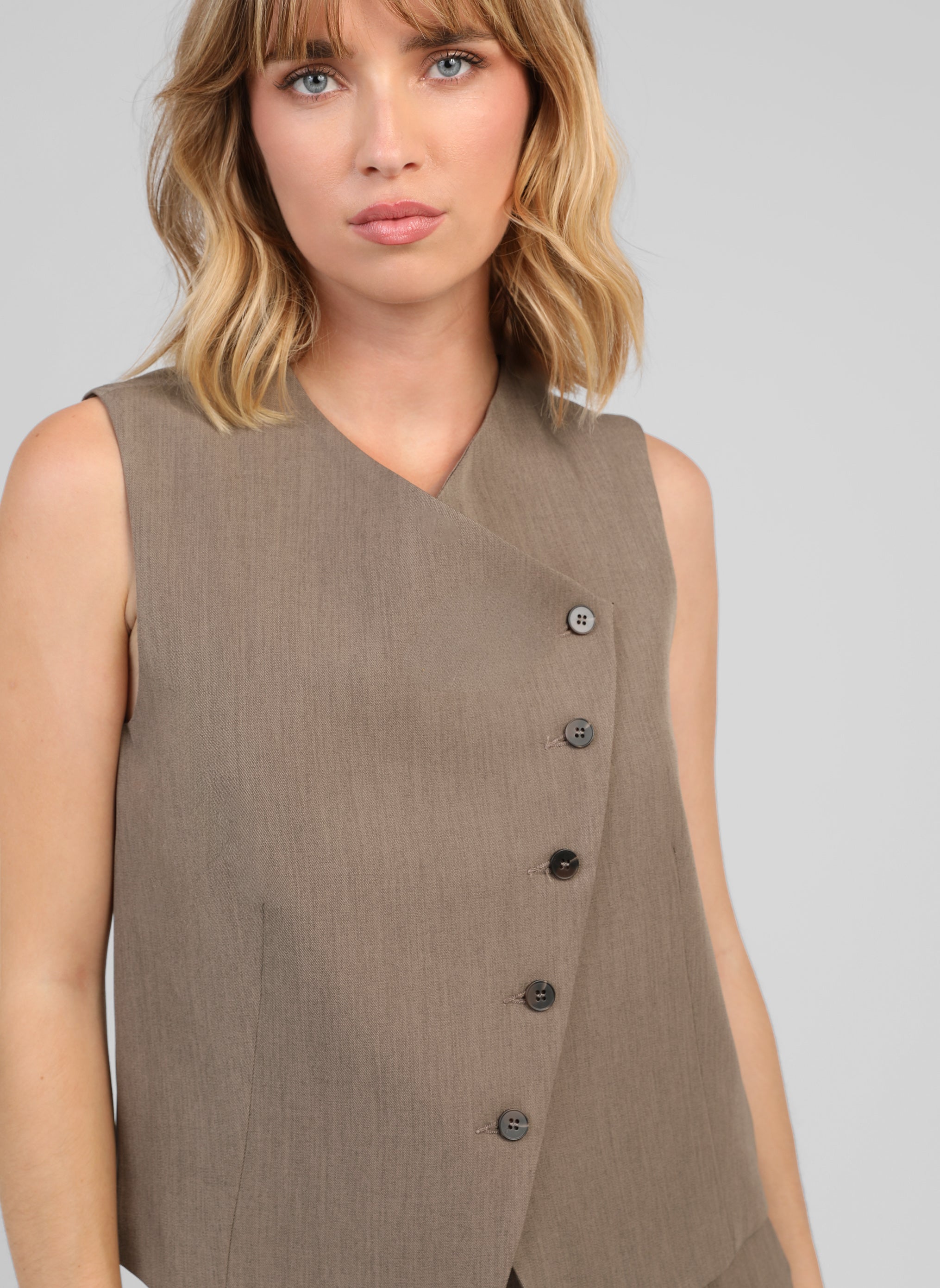 VESTE ZEFIA taupe
