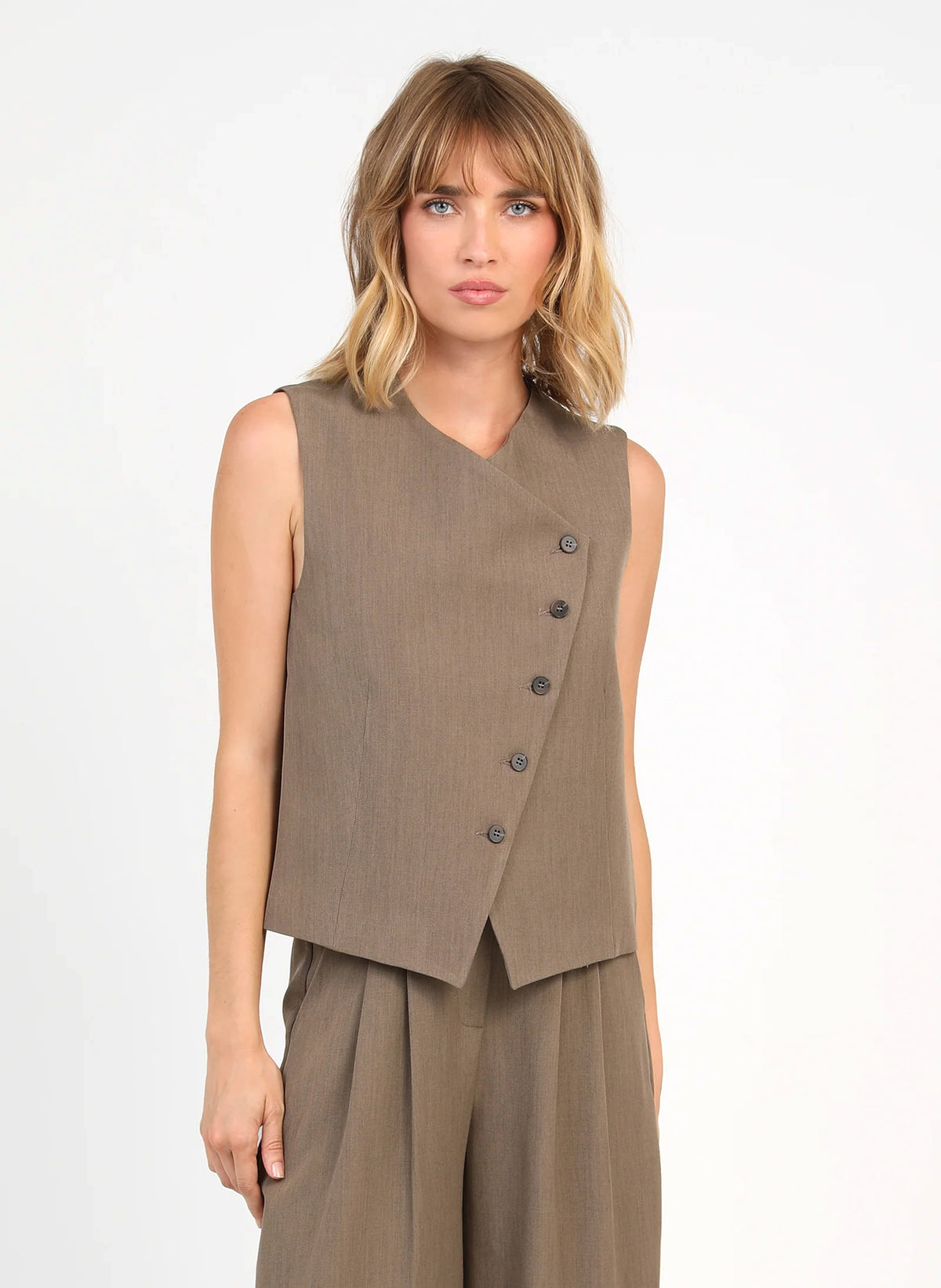VESTE ZEFIA taupe