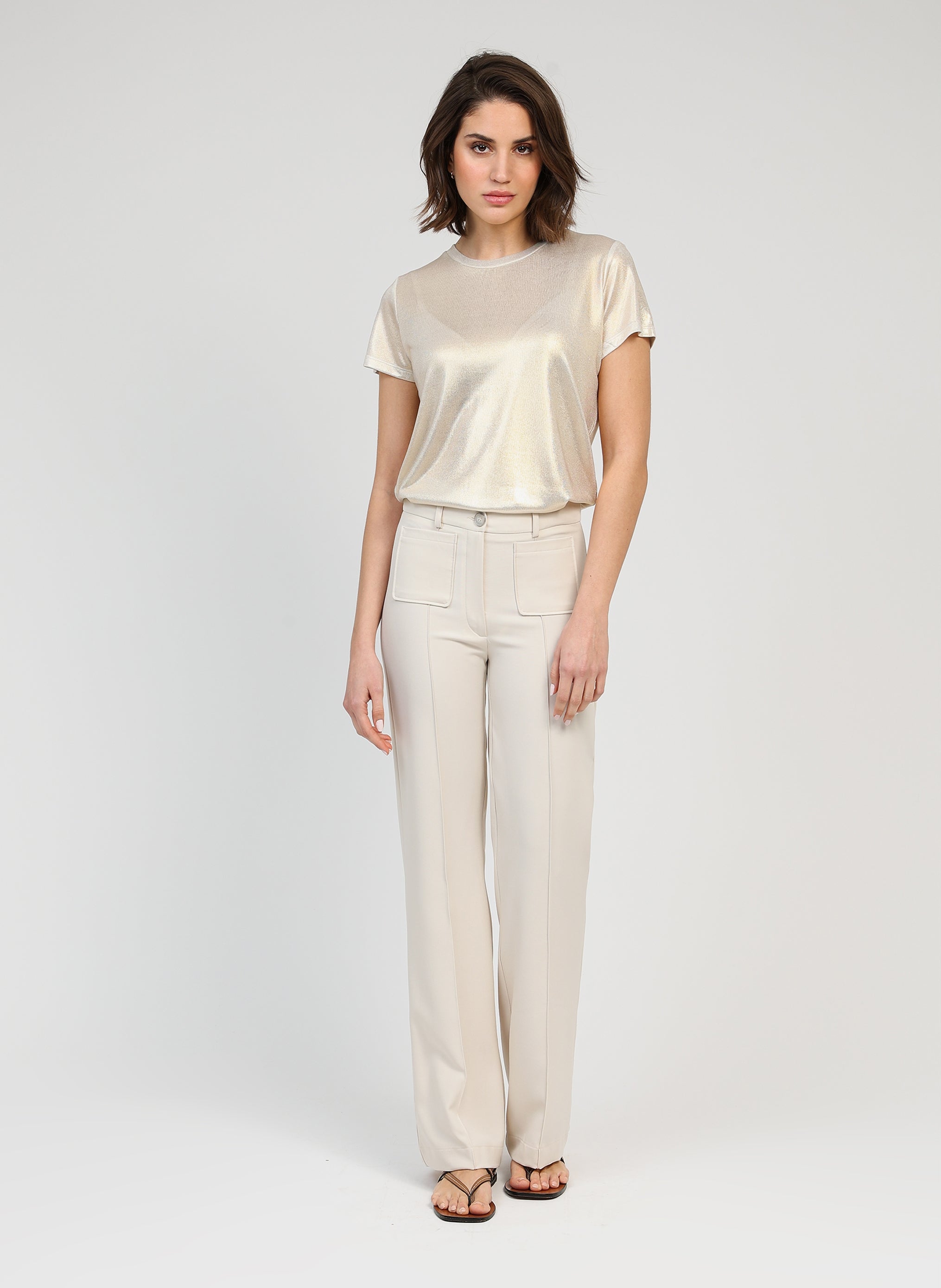 T-SHIRT ALIZEANE ecru