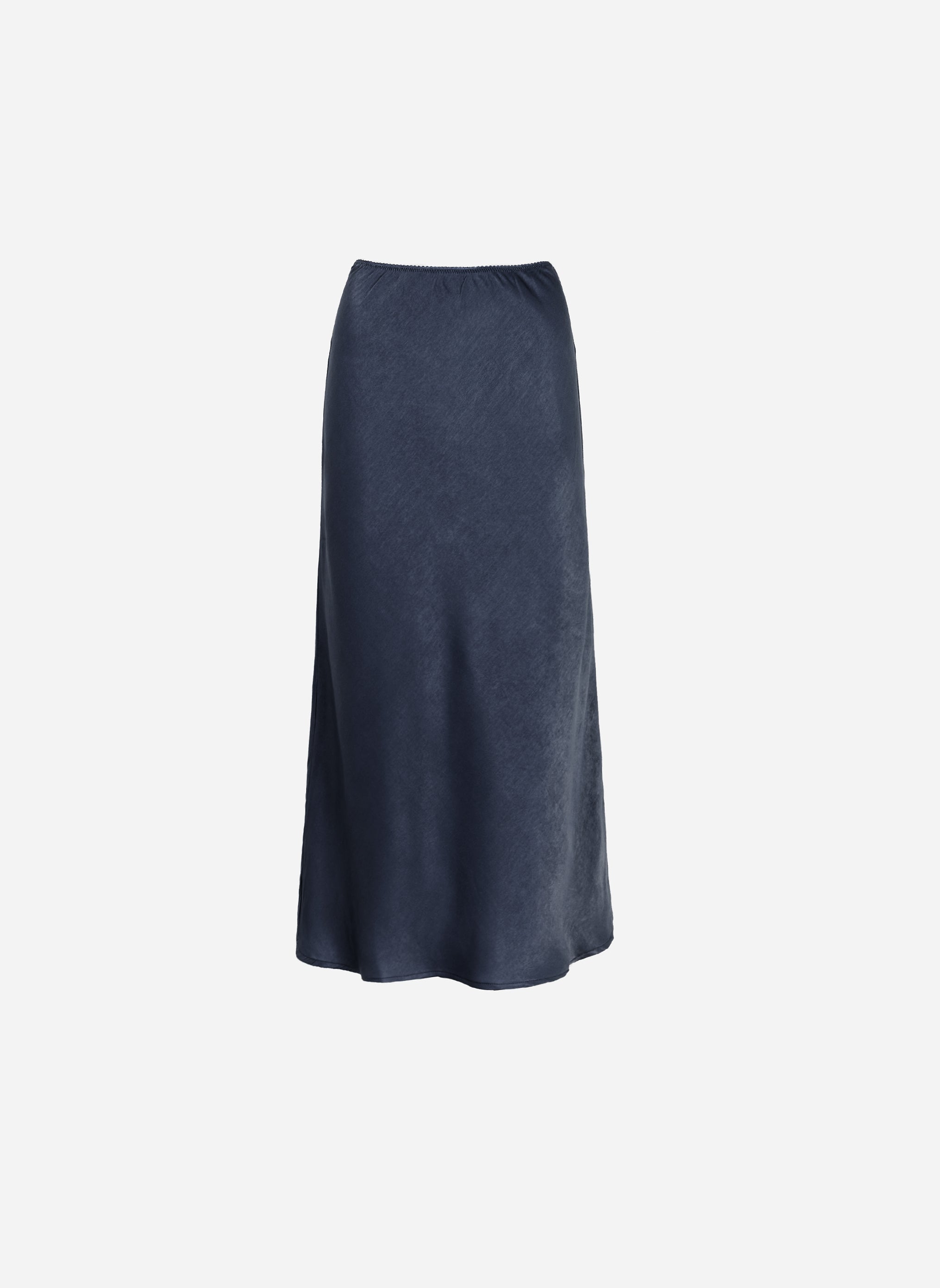 JUPE MIDI GALVINE navy