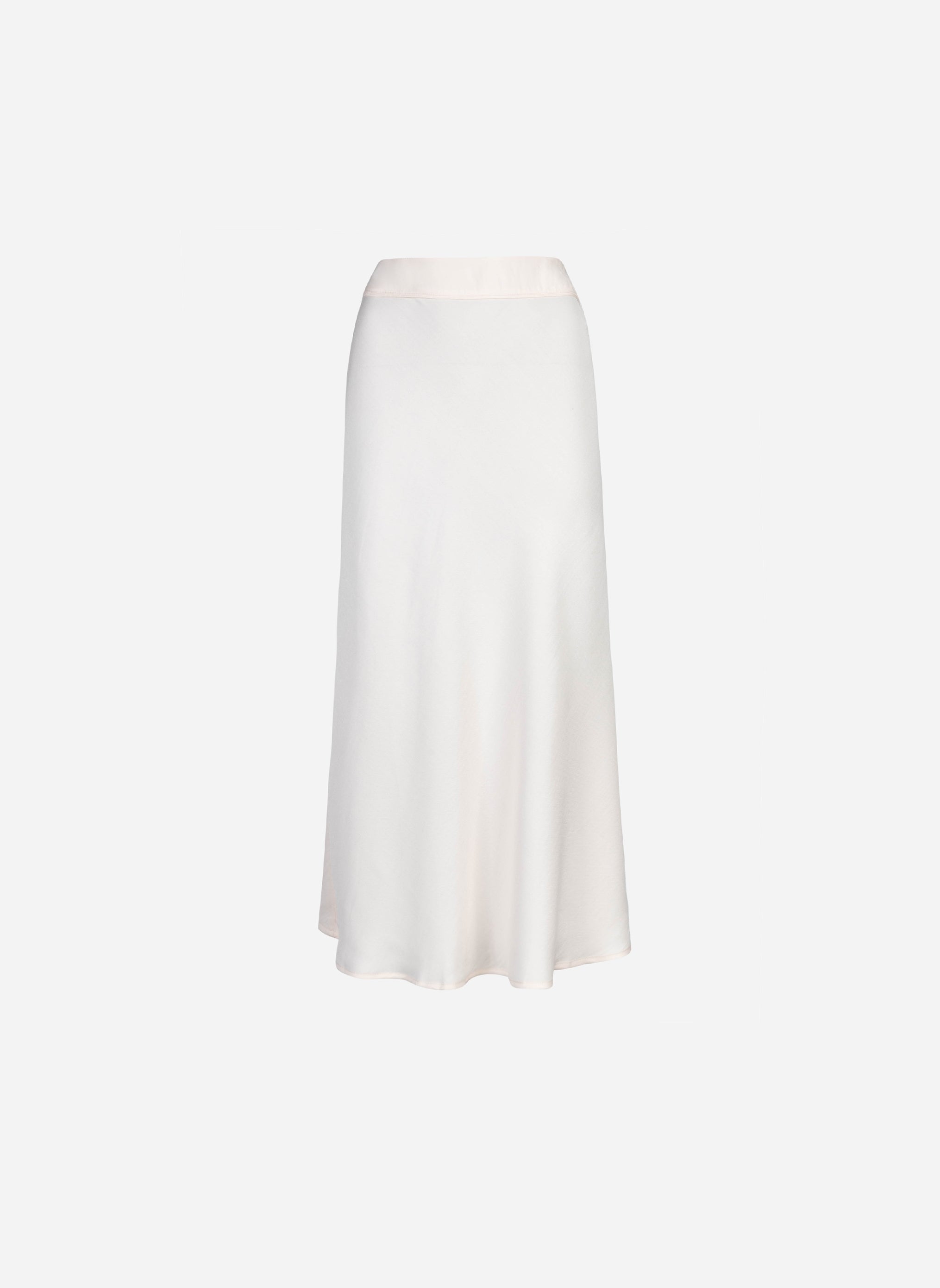 GALVY MIDI SKIRT ecru