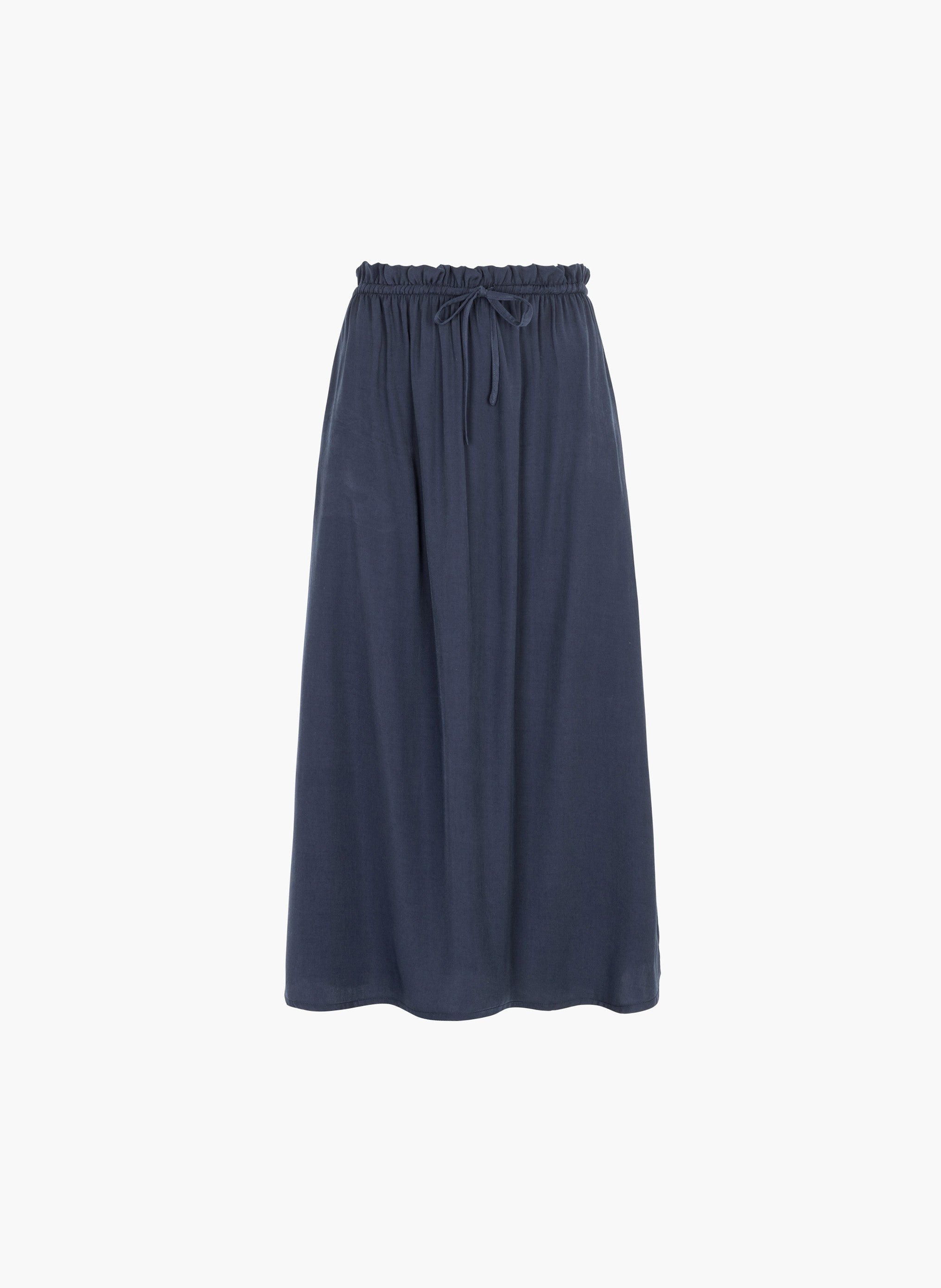 JUPE MIDI GANELIA navy