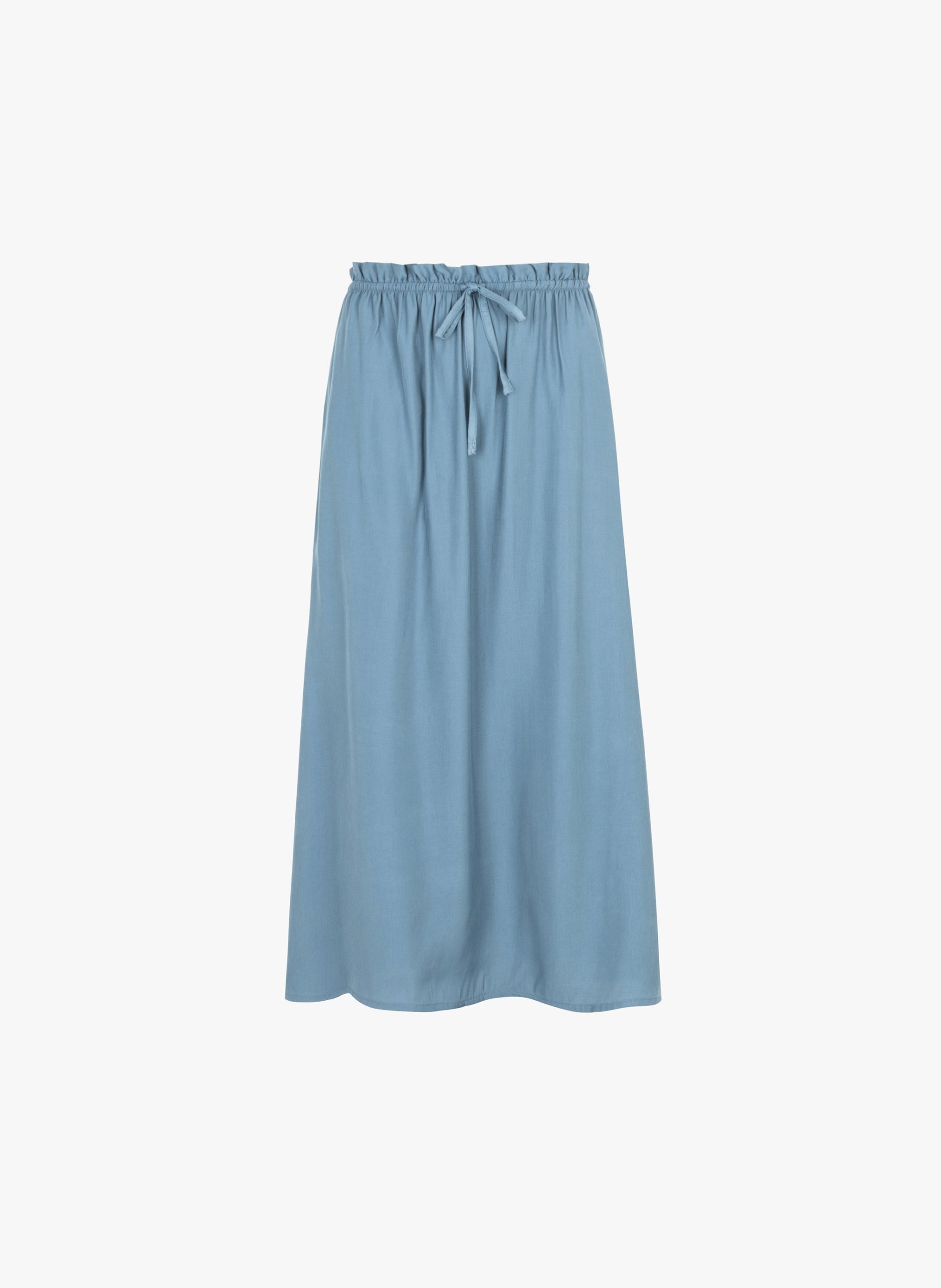 GANELIA MIDI SKIRT azure