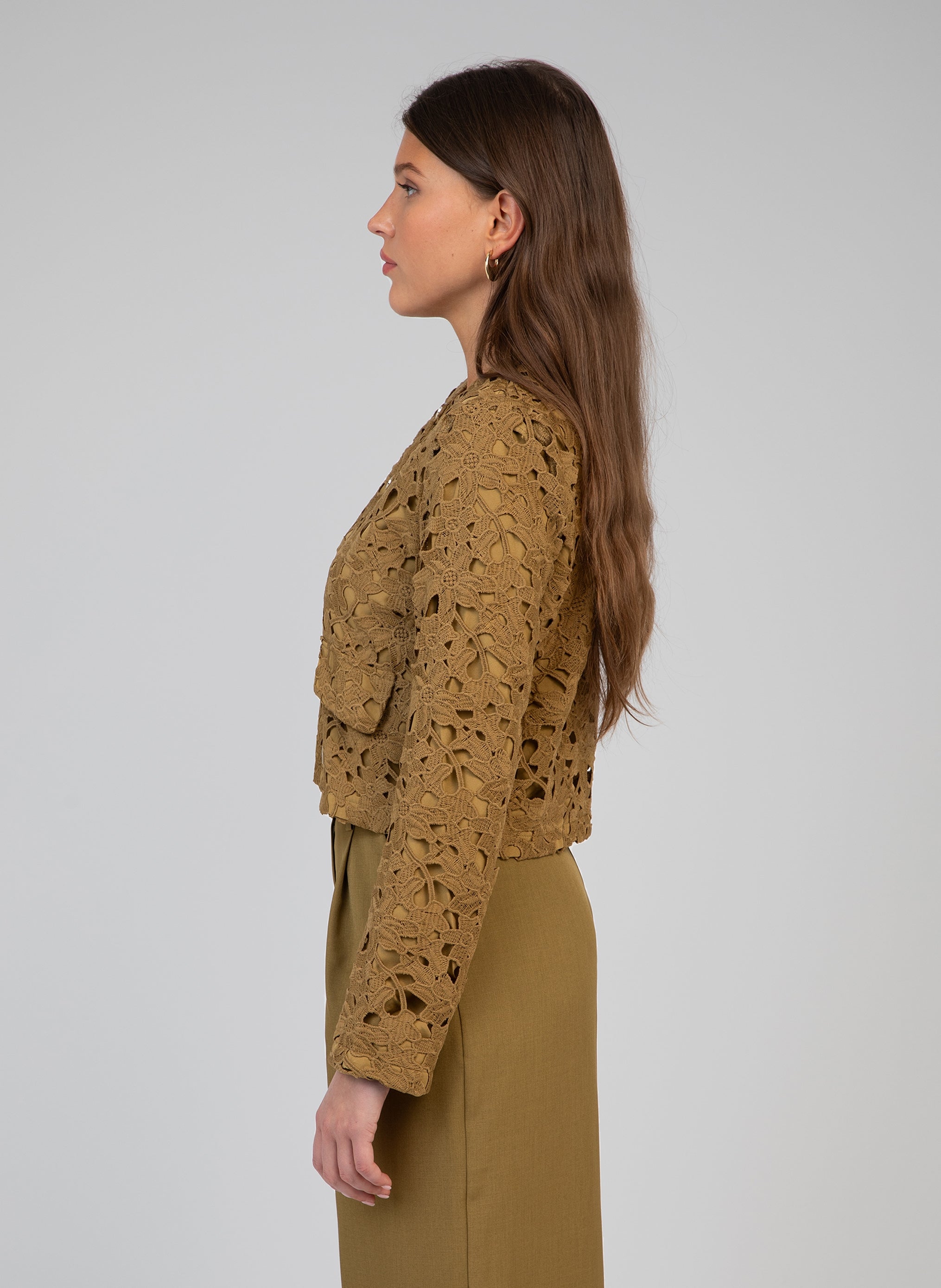 HALLIE olive jacket