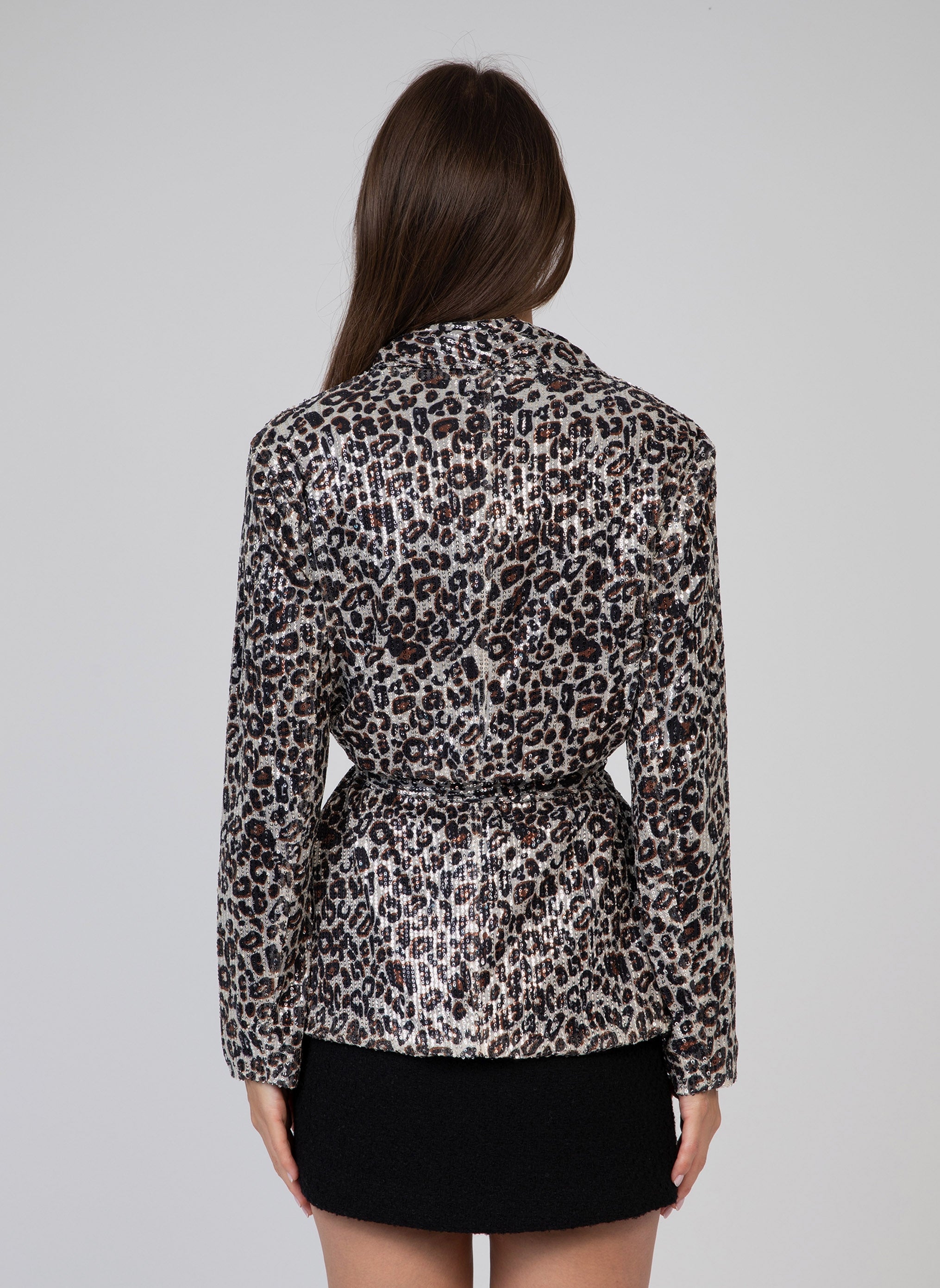 HELIA leopard jacket