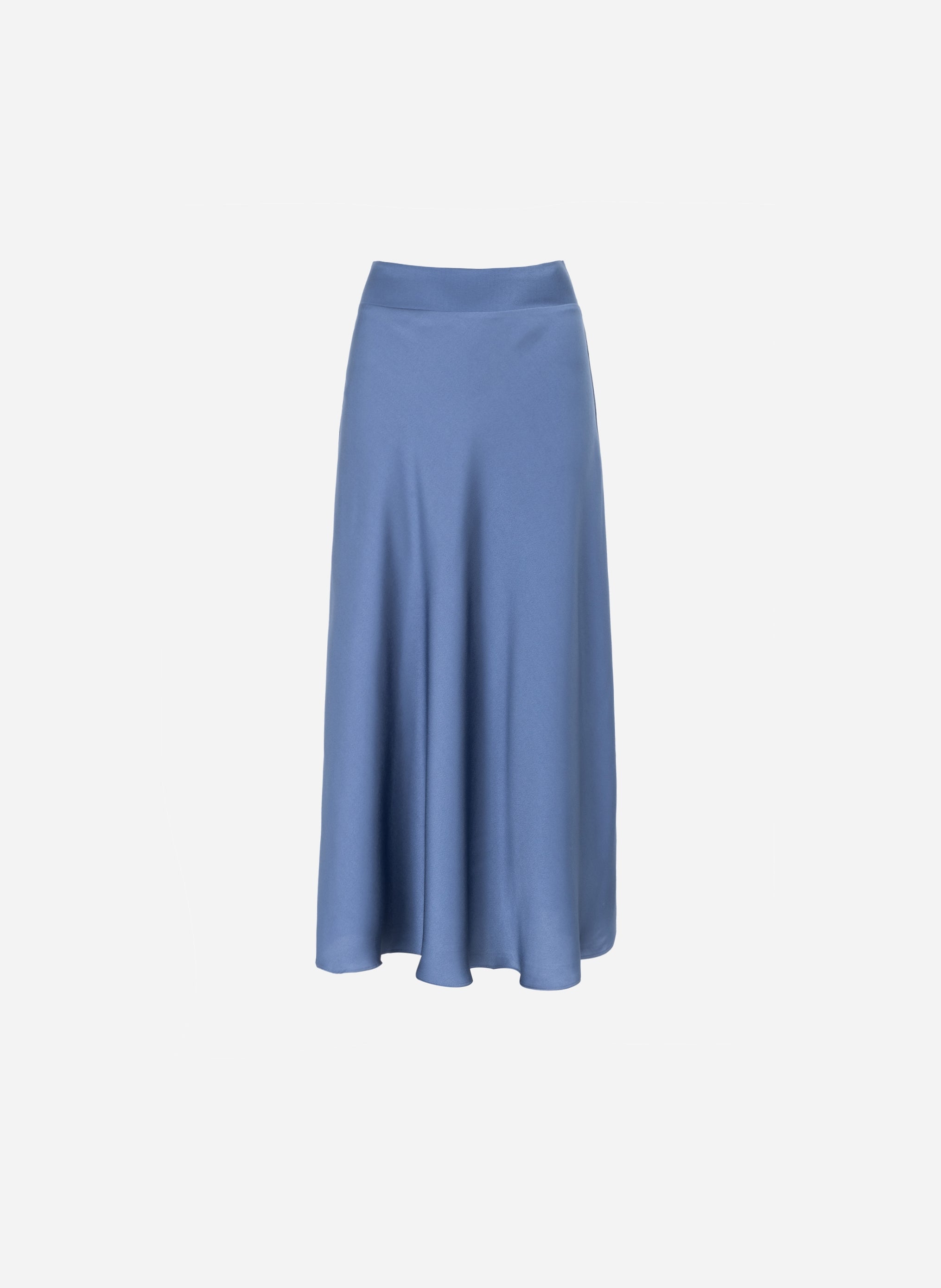 JUPE MIDI JANIALA indigo